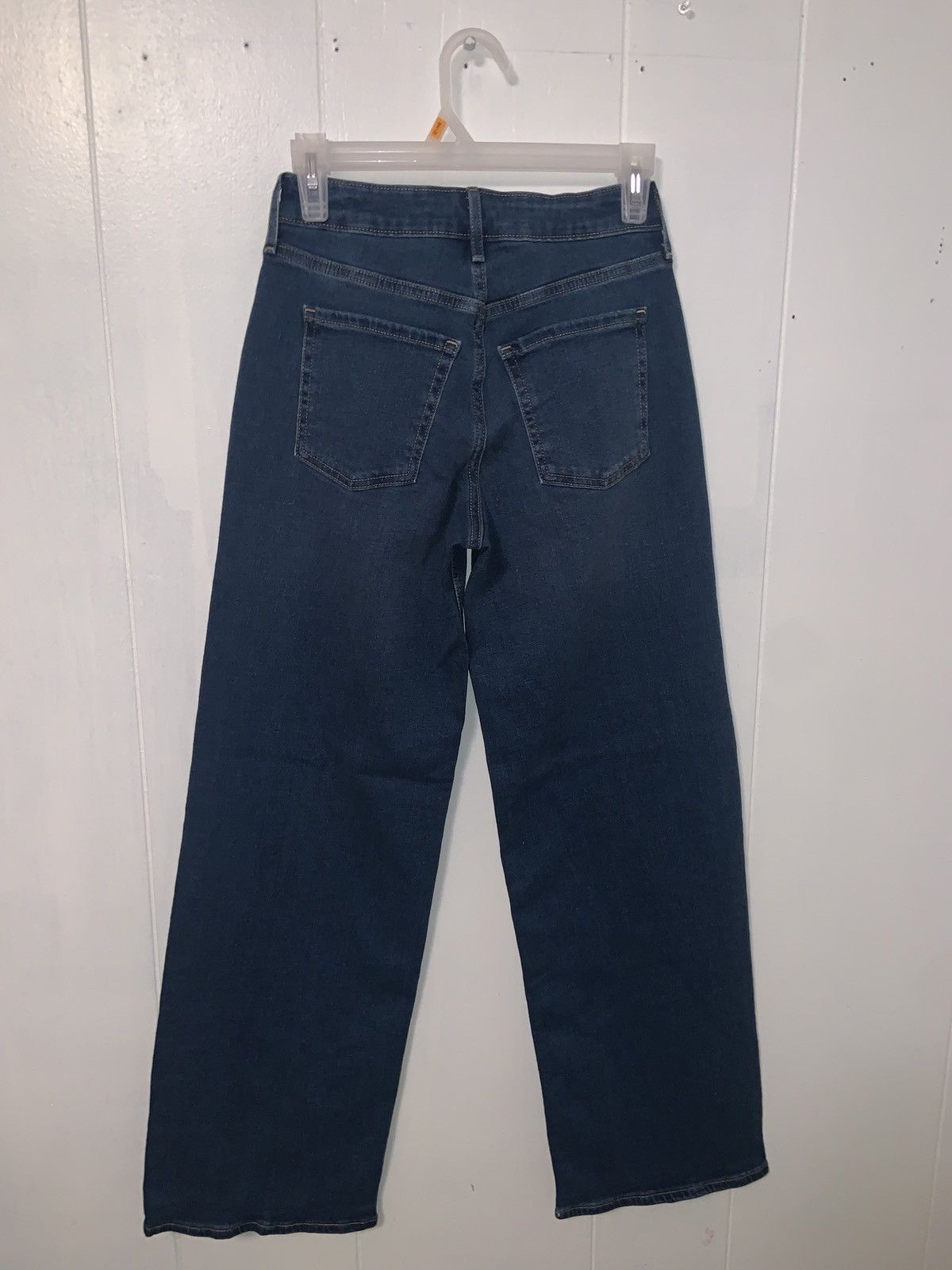 Old Navy Womens - High-Waisted Wow Wide-Leg Jeans - Size 0 Size 25" / US 0 / IT 36 - 6 Thumbnail