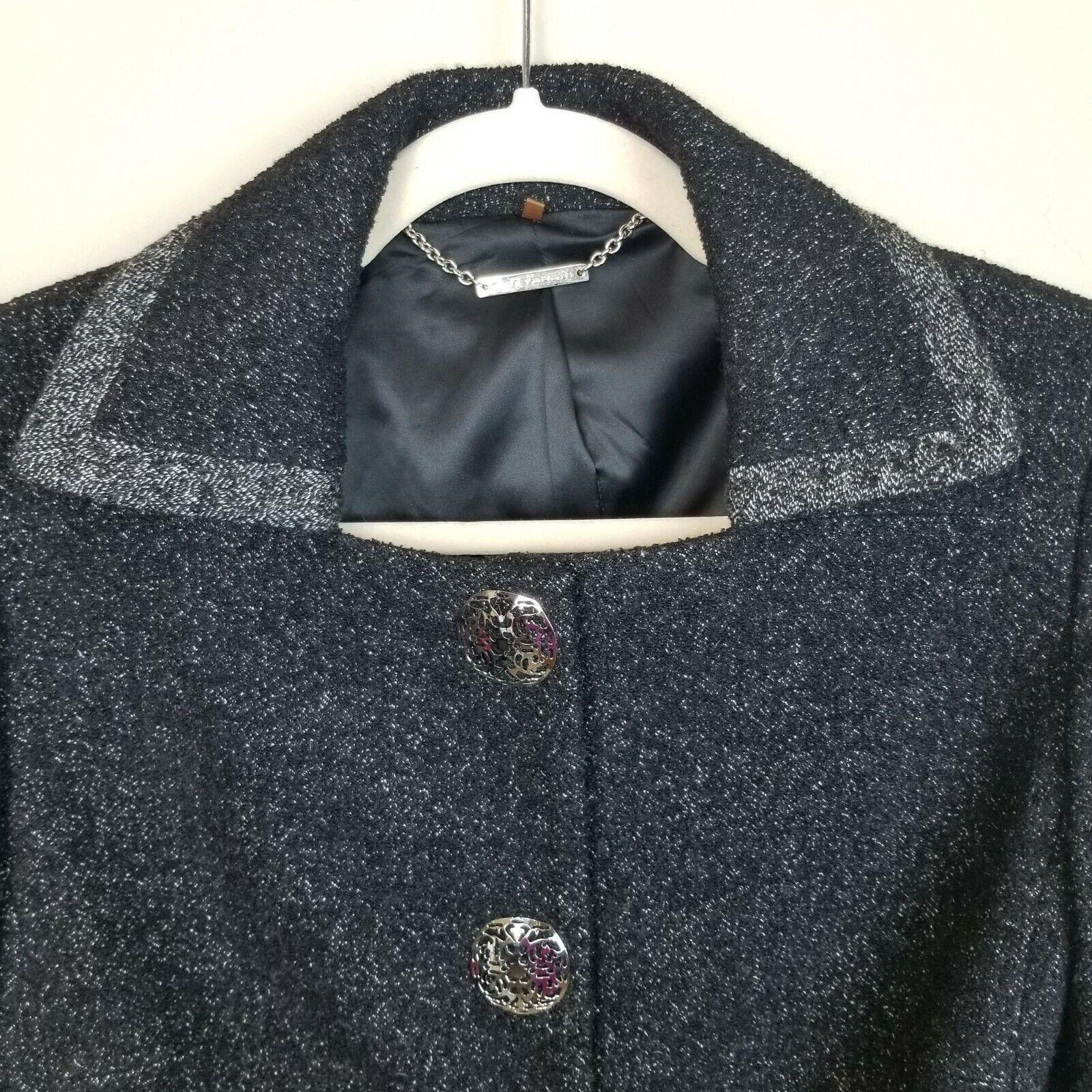 Elie Tahari Elie Tahari Womens Virgin Wool Alpaca Blazer Size S Classic Size S / US 4 / IT 40 - 2 Thumbnail