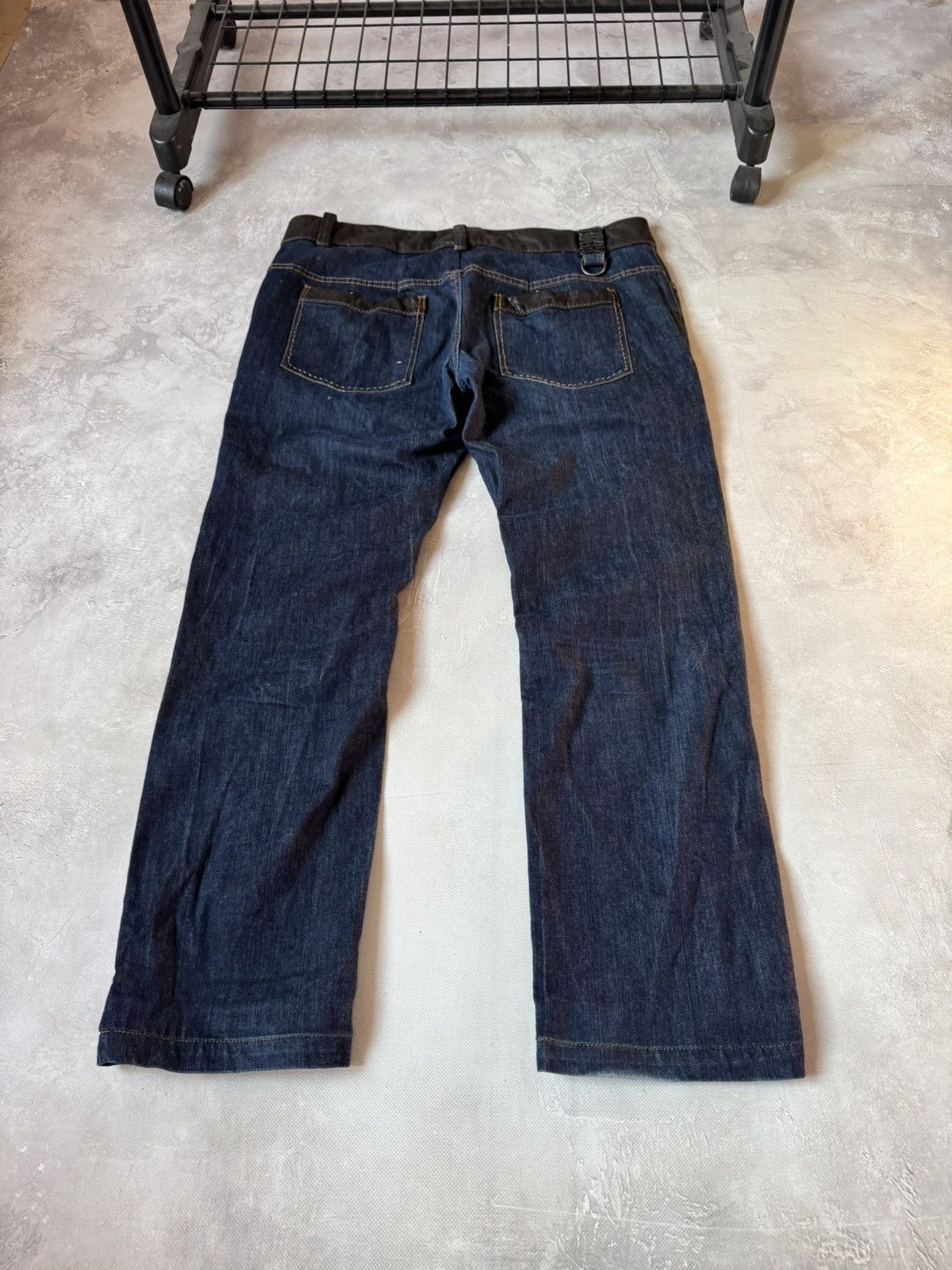 Dirk Bikkembergs Dirk Bikkembergs Blue Denim Pants Size US 38 / EU 54 - 2 Thumbnail
