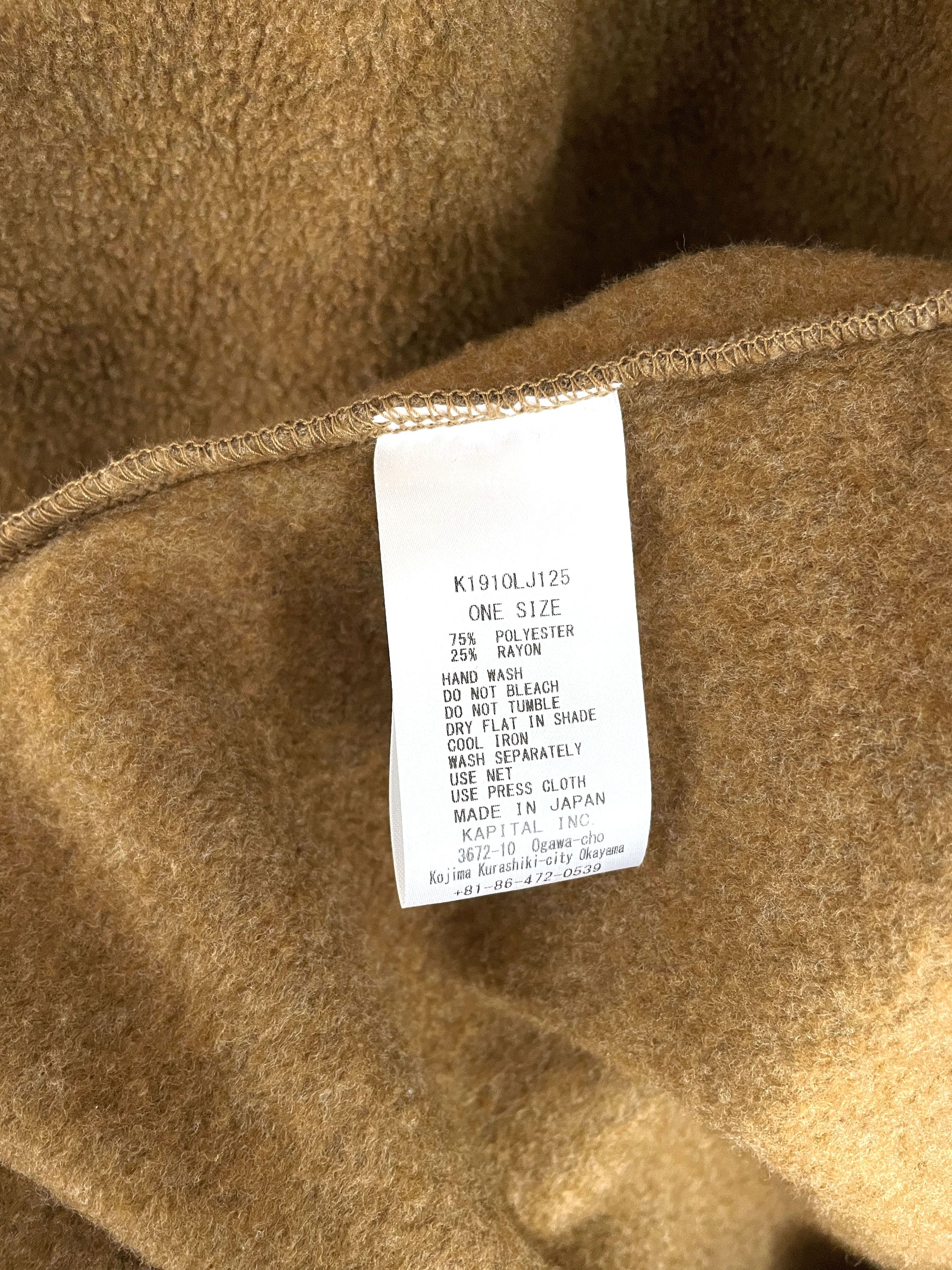 Kapital Fleece Poncho Size US XXL / EU 58 / 5 - 6 Thumbnail