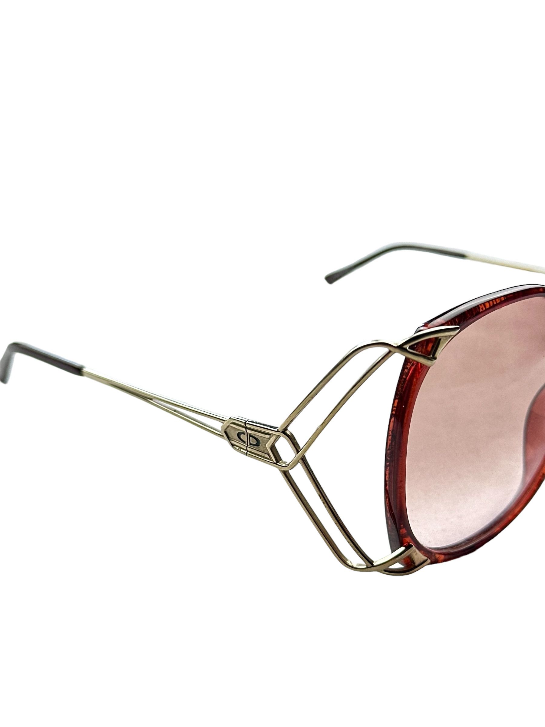 Dior Dior Round Collage Shaded Sunglasses Size ONE SIZE - 3 Thumbnail