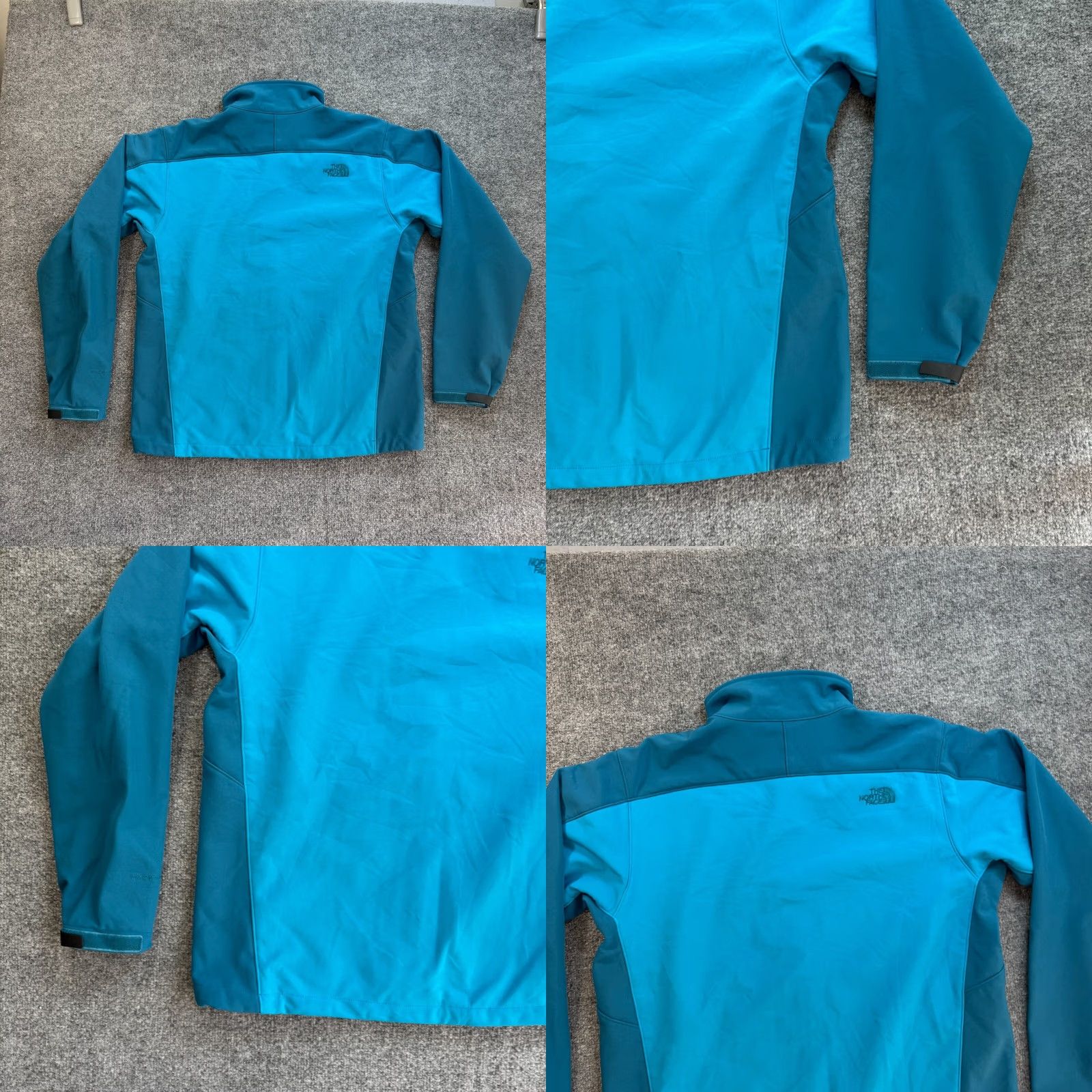 The North Face The North Face Men's Large Blue Apex Windwall Soft Shell Jacket Zip Size US L / EU 52-54 / 3 - 8 Thumbnail