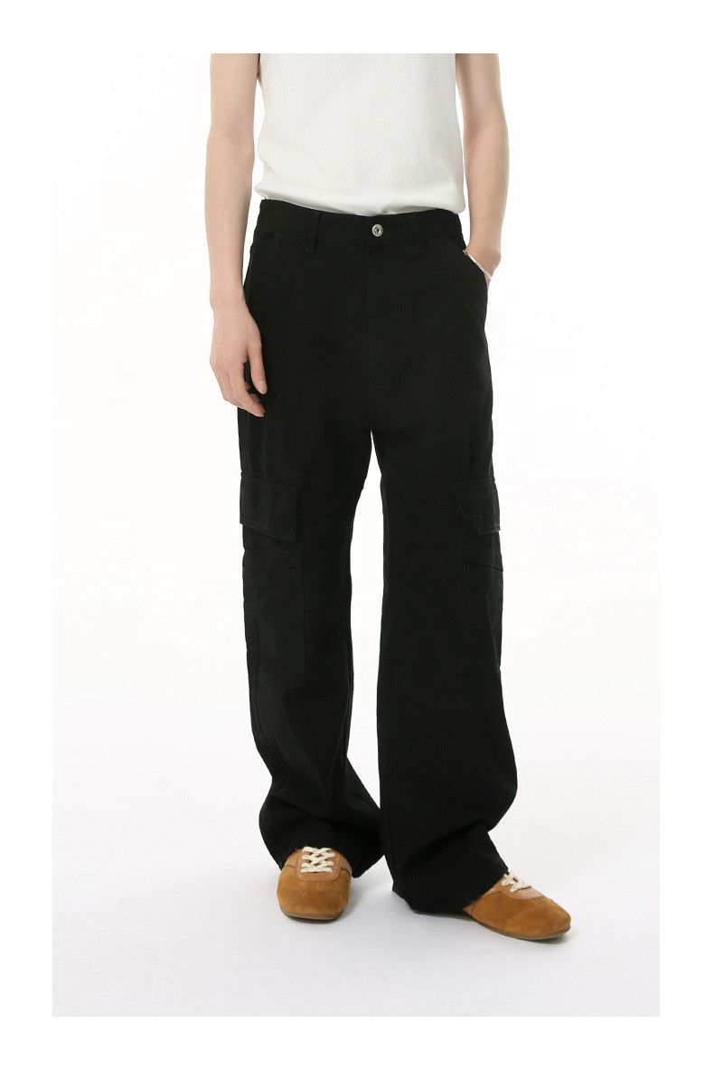 Japanese Brand × Vintage American high street straight cotton loose washed jeans Size US 32 / EU 48 - 2 Thumbnail