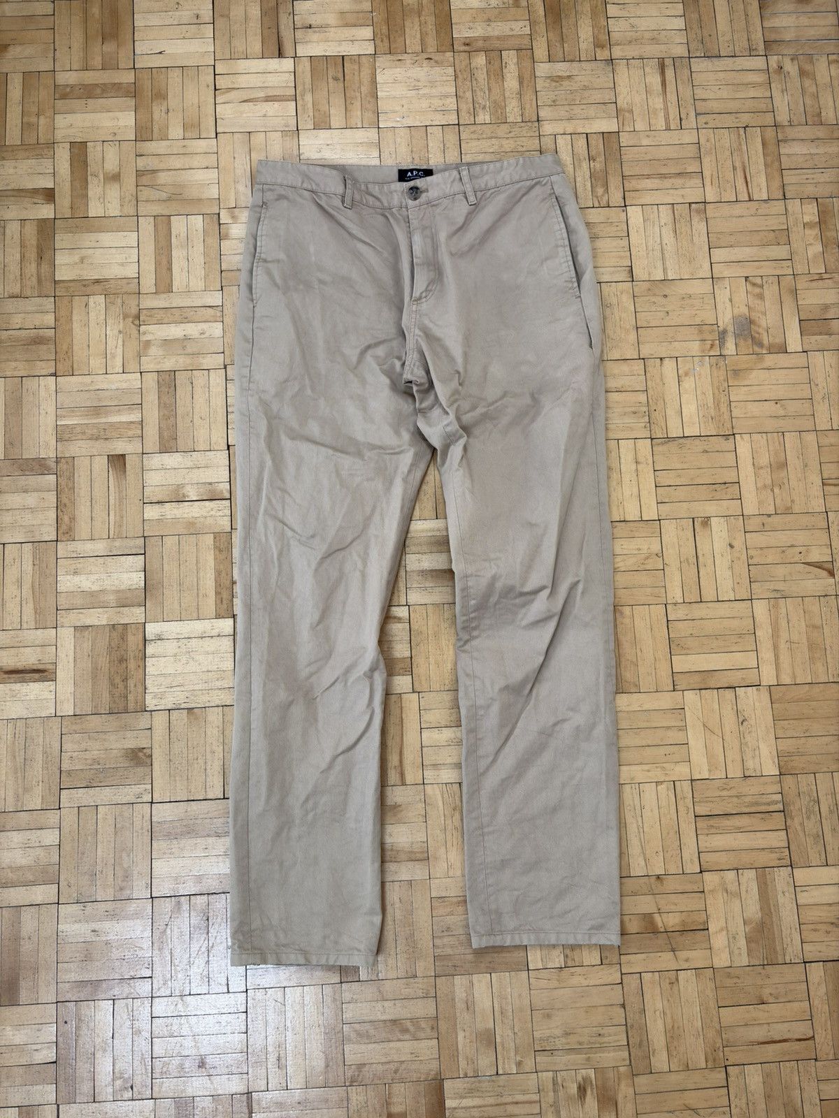 A.P.C. A.P.C Paris Plain Chino Basic Old Money Quiet Luxury Size US 33 - 1 Thumbnail