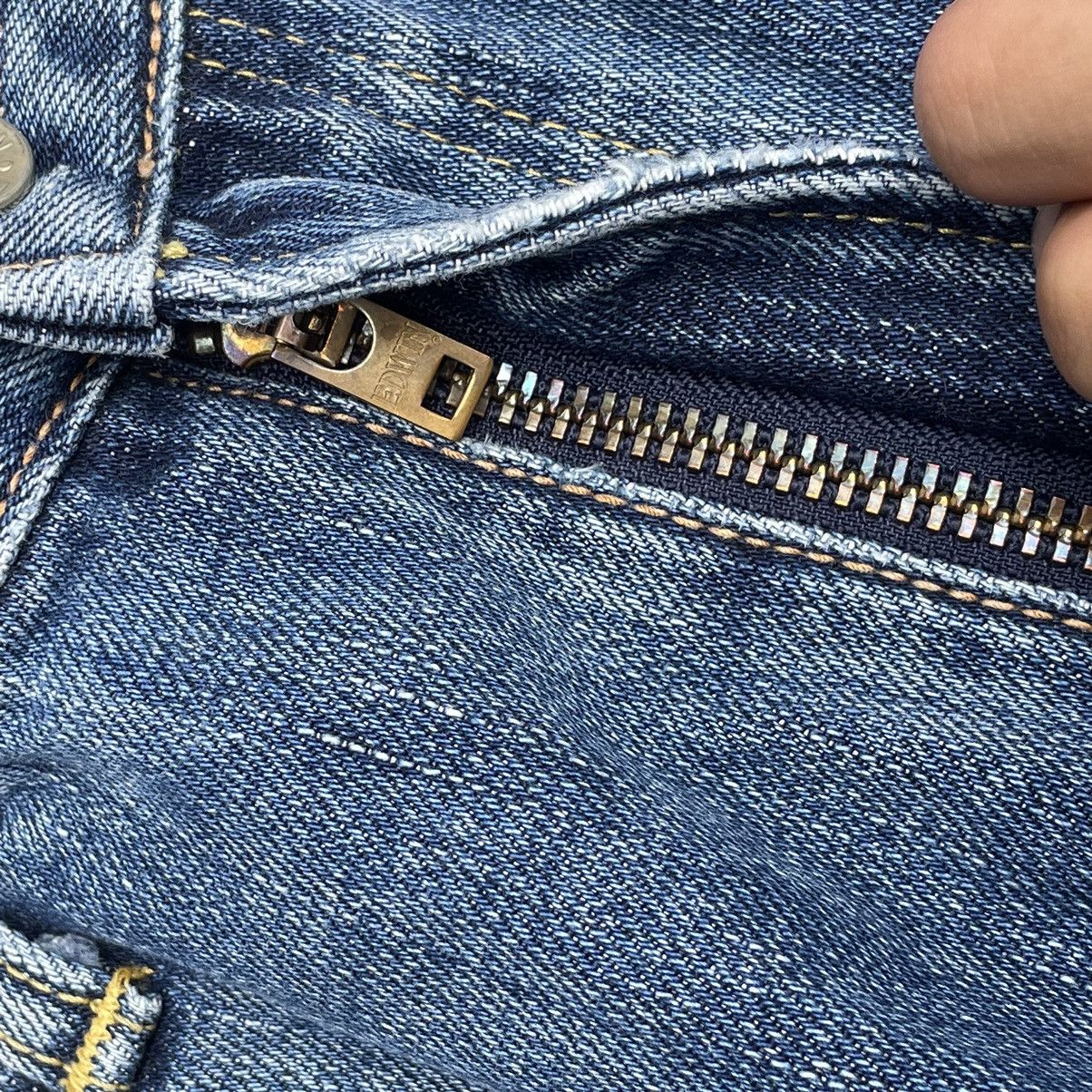 Edwin × Vintage “EDWIN” 505 REDLINE SELVEDGE DISTRESSED DENIM JEAN Size US 33 - 4 Thumbnail