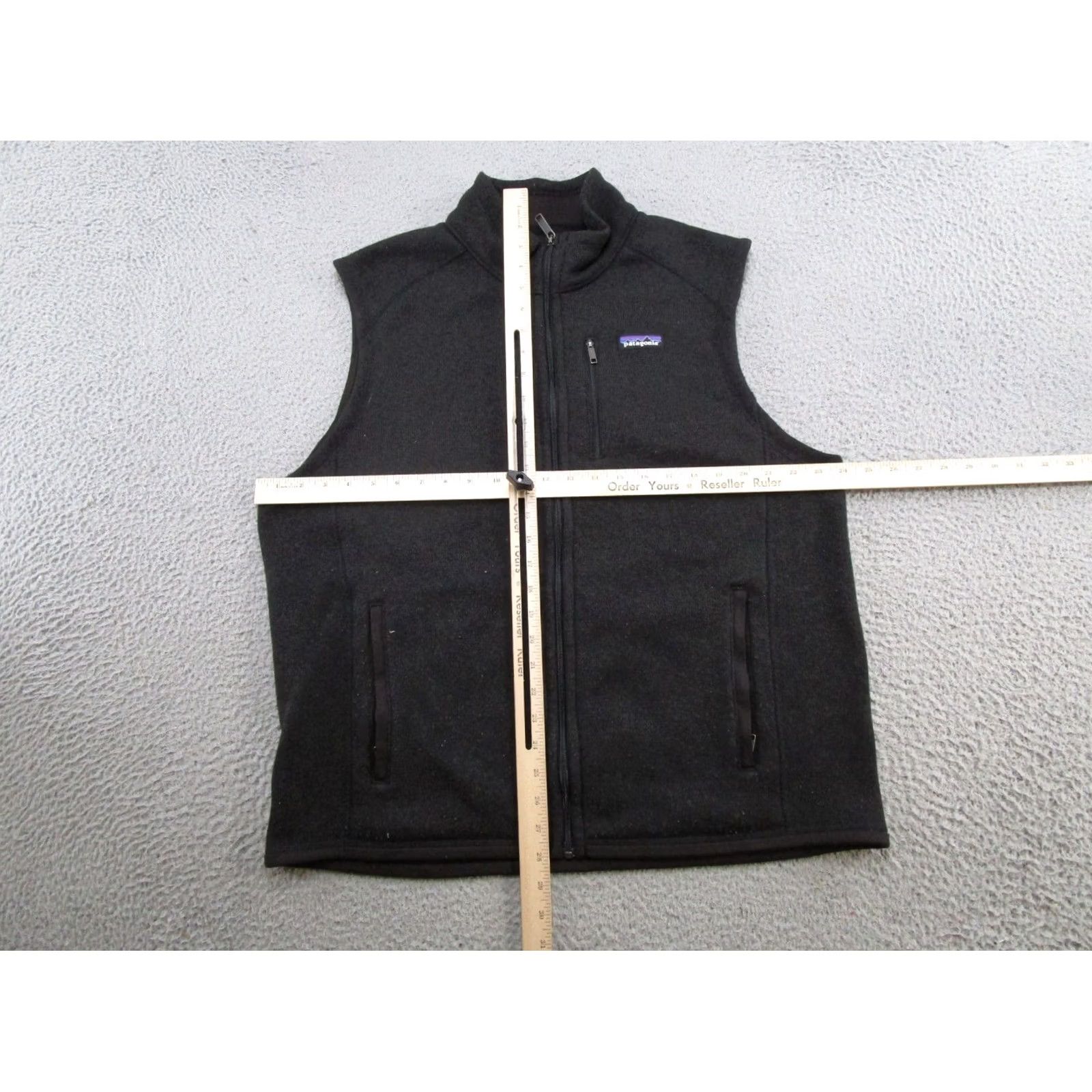 Patagonia Patagonia Better Sweater Vest Mens XL Black Zip Hiking 25881 Read Size US XL / EU 56 / 4 - 6 Thumbnail