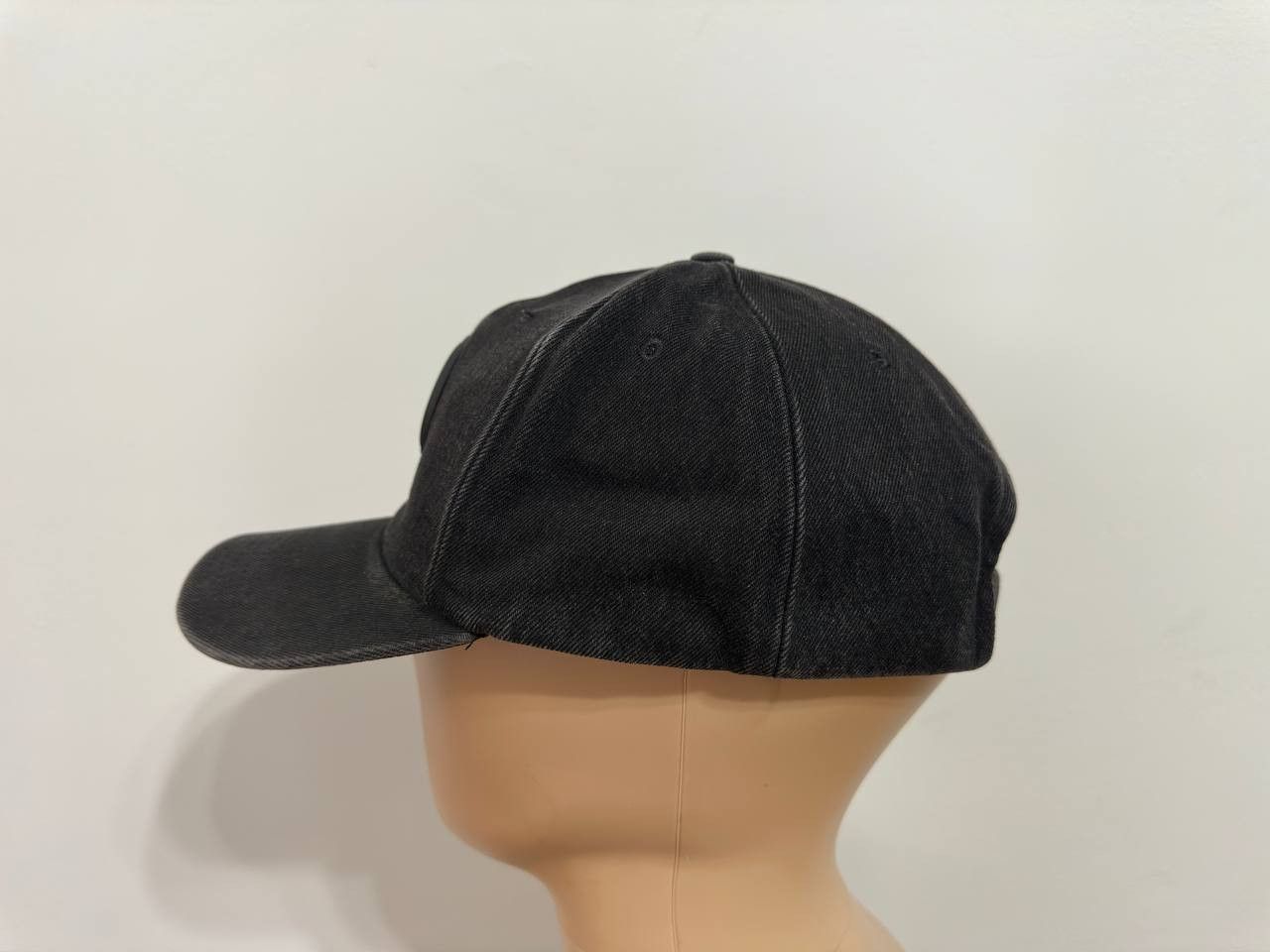 Off-White Off-White Logo Appliqued Denim Baseball Hat Cap Size ONE SIZE - 4 Thumbnail