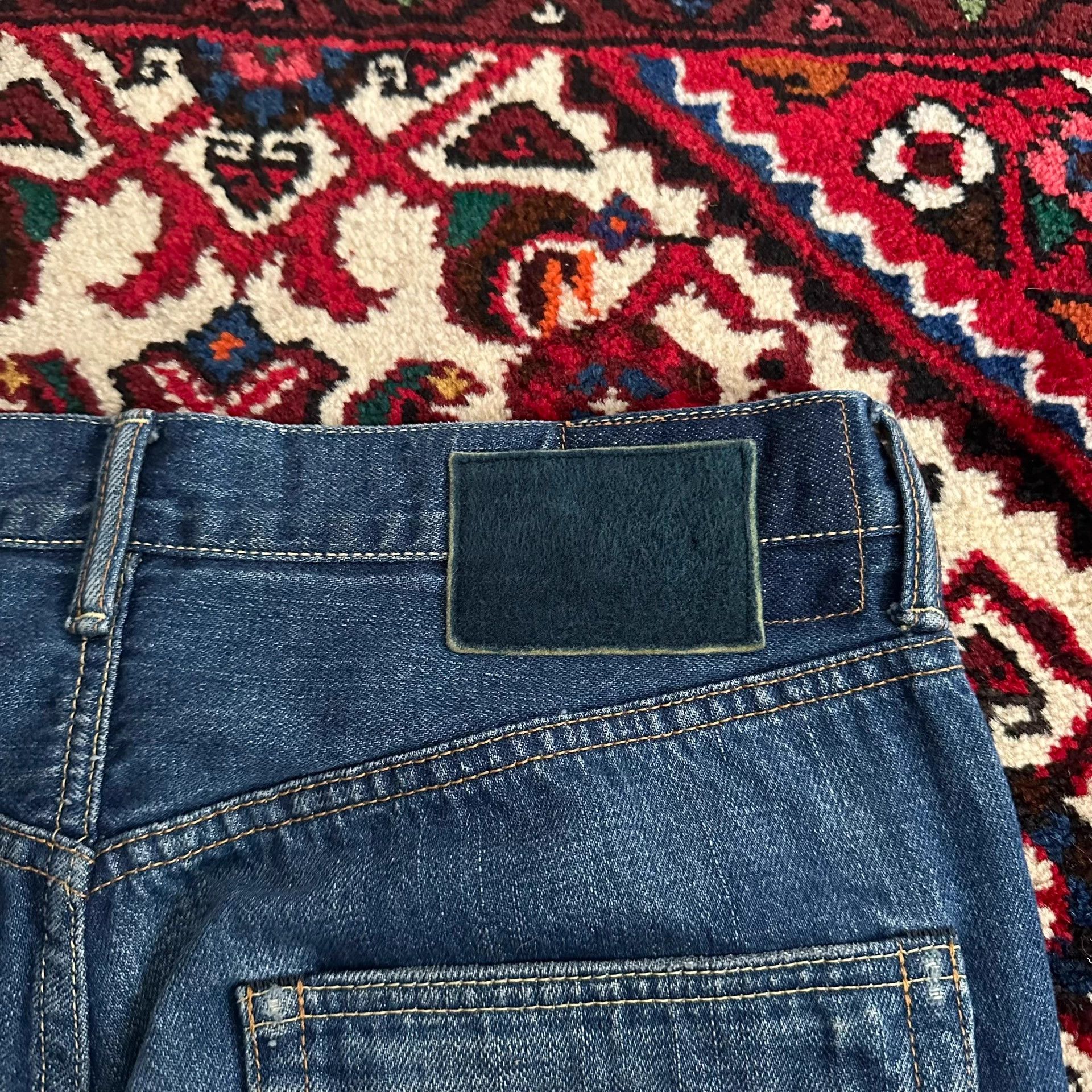 Visvim visvim 03d5 washed denim jeans w32 l30 Size US 32 / EU 48 - 5 Thumbnail