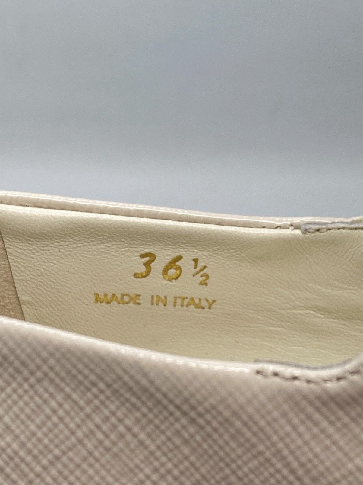 Prada Prada Leather Double-Strap Triangle Logo Ballerina Flats Size US 6 / IT 36 - 13 Thumbnail