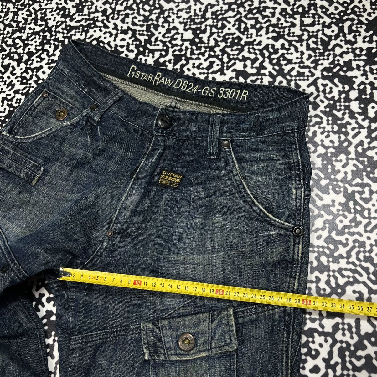 G-Star Vintage Y2K G Star Raw Japanese Style Denim Distressed Jeans Size US 30 / EU 46 - 21 Thumbnail