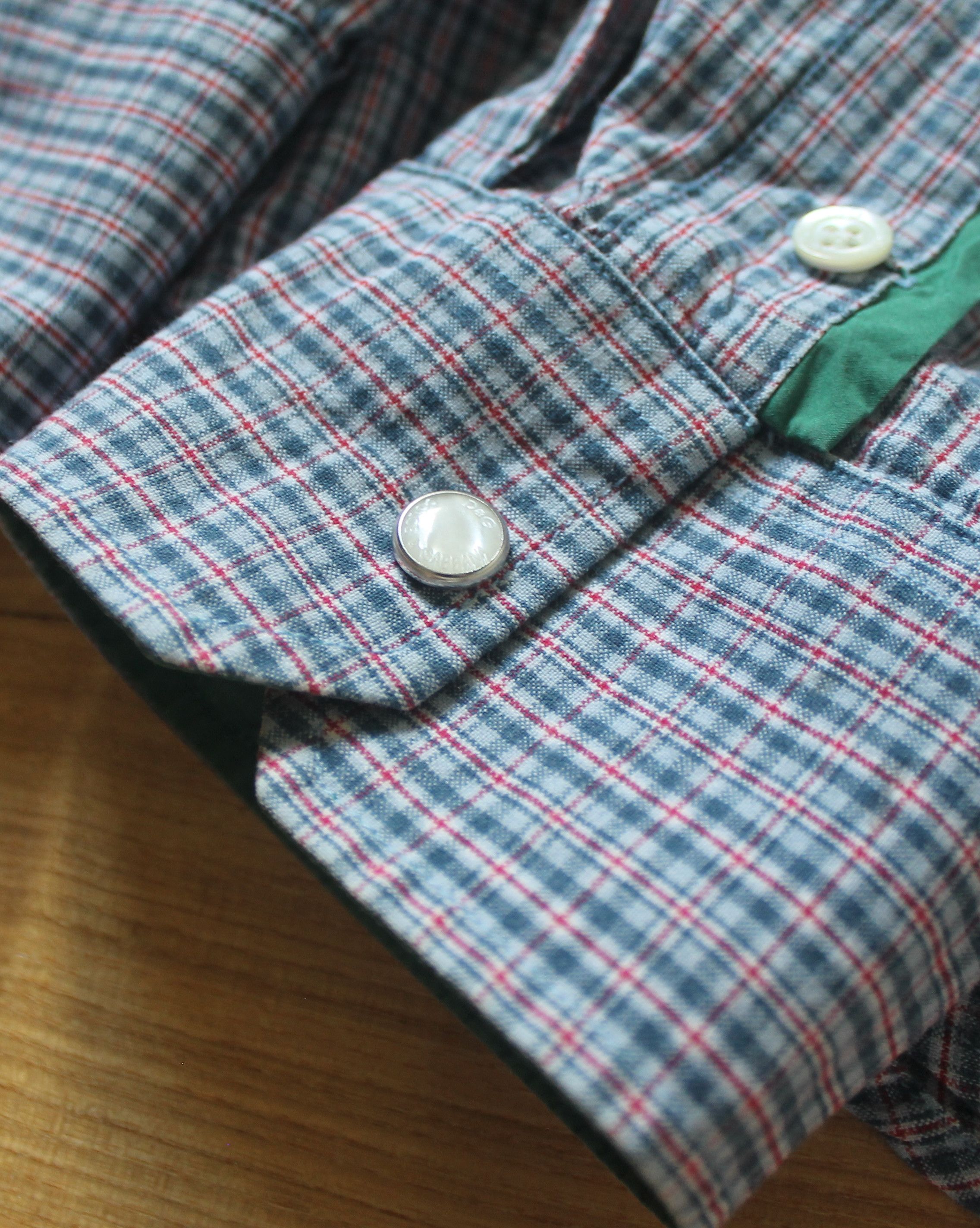 Dolce & Gabbana × Vintage Vintage Dolce & Gabbana Checked Shirt Size US L / EU 52-54 / 3 - 10 Thumbnail