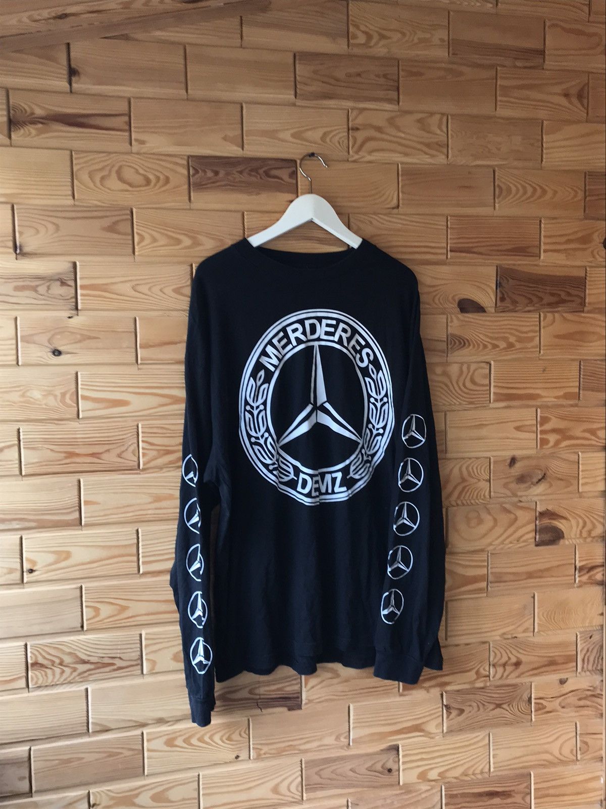 Mercedes-Benz × Vintage Kayne West Style Mercedes Benz Donda Tee Size US XL / EU 56 / 4 - 3 Thumbnail