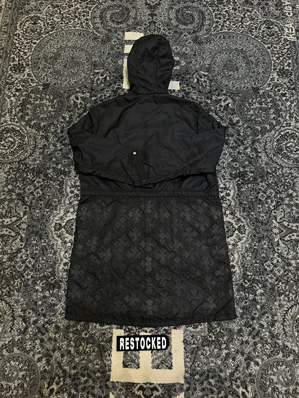 Chrome Hearts NEW CHROME HEARTS FLOODED LEATHER PATCH PARKA Size US S / EU 44-46 / 1 - 1 Thumbnail