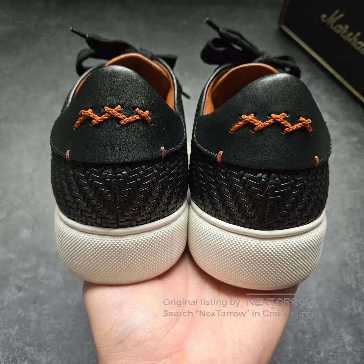 Ermenegildo Zegna Ermenegildo Zegna Black and White Skate Shoes| Size US 7.5 / EU 40-41 - 3 Thumbnail