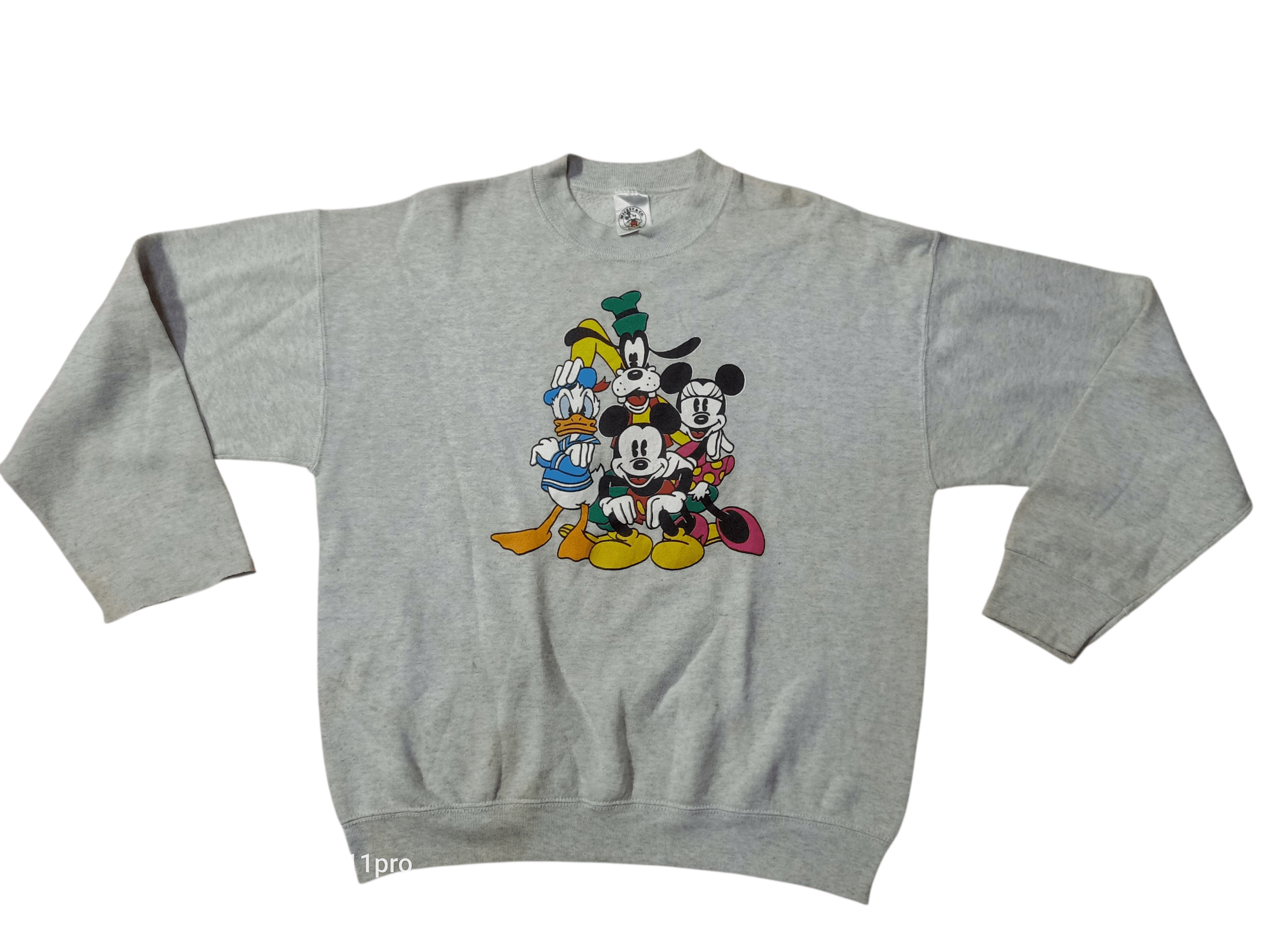 Mickey Sweatshirt Men Crewneck Big Logo Cartoons