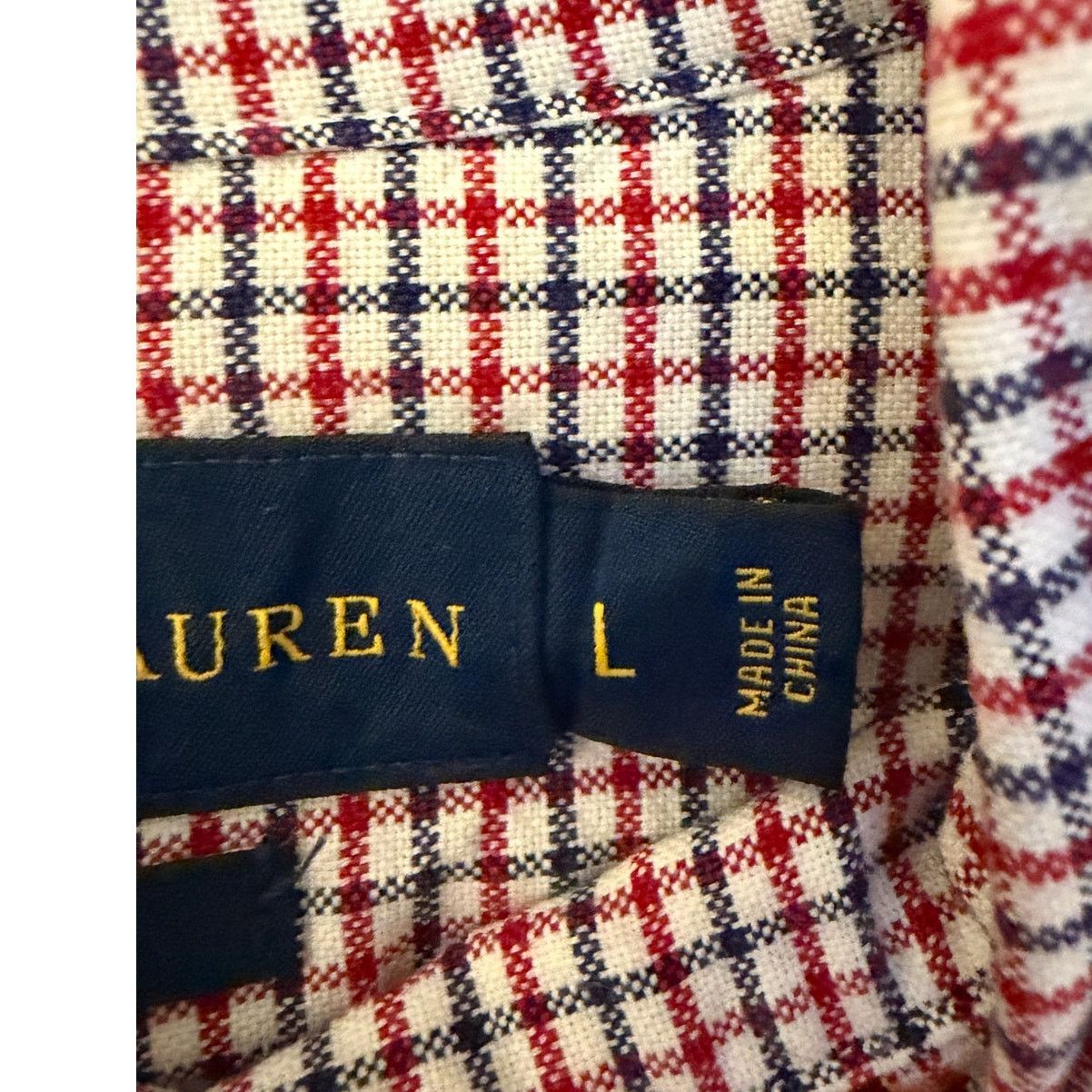 Ralph Lauren Ralph Lauren Slim Fit Multicolor Cotton Button Up Shirt Size US L / EU 52-54 / 3 - 4 Thumbnail