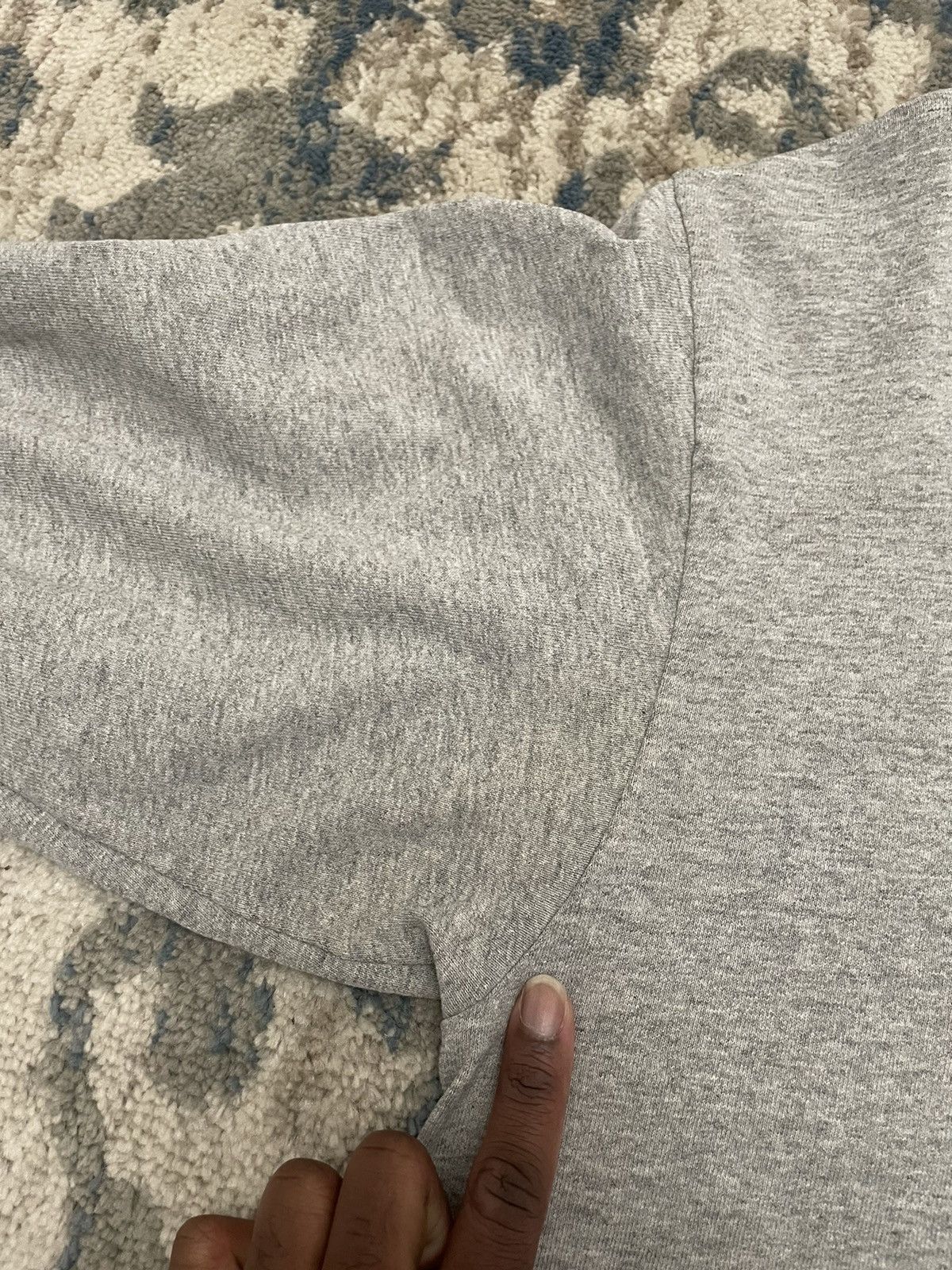 Nike × Supreme Vintage Y2K Nike Grey Swoosh Tee Shirt Size US L / EU 52-54 / 3 - 6 Thumbnail