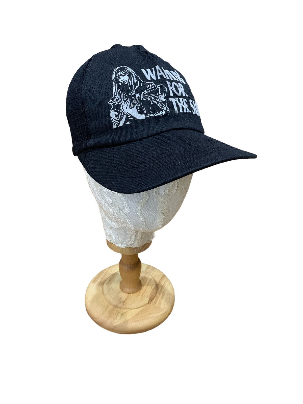 Hysteric Glamour HYSTERIC GLAMOUR WAITING FOR THE SUN TRUCKER CAP HAT Size ONE SIZE - 3 Thumbnail
