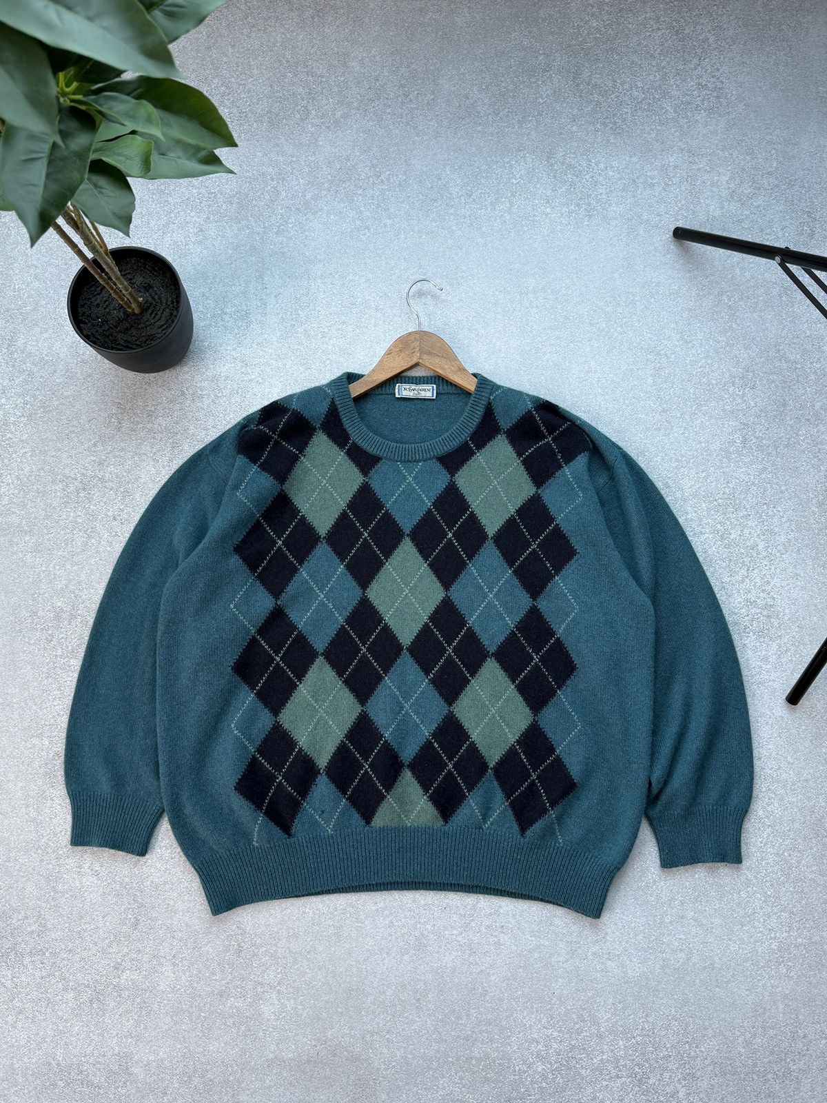 Yves Saint Laurent Vintage YSL Yves Saint Laurent Tricots Sweater Men’s L-XL Size US L / EU 52-54 / 3 - 1 Thumbnail