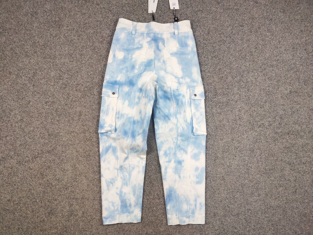 CHENPENG Chen Peng Japan Design Roman Column Trouser Blue Cargo Pants Size US 32 / EU 48 - 12 Thumbnail