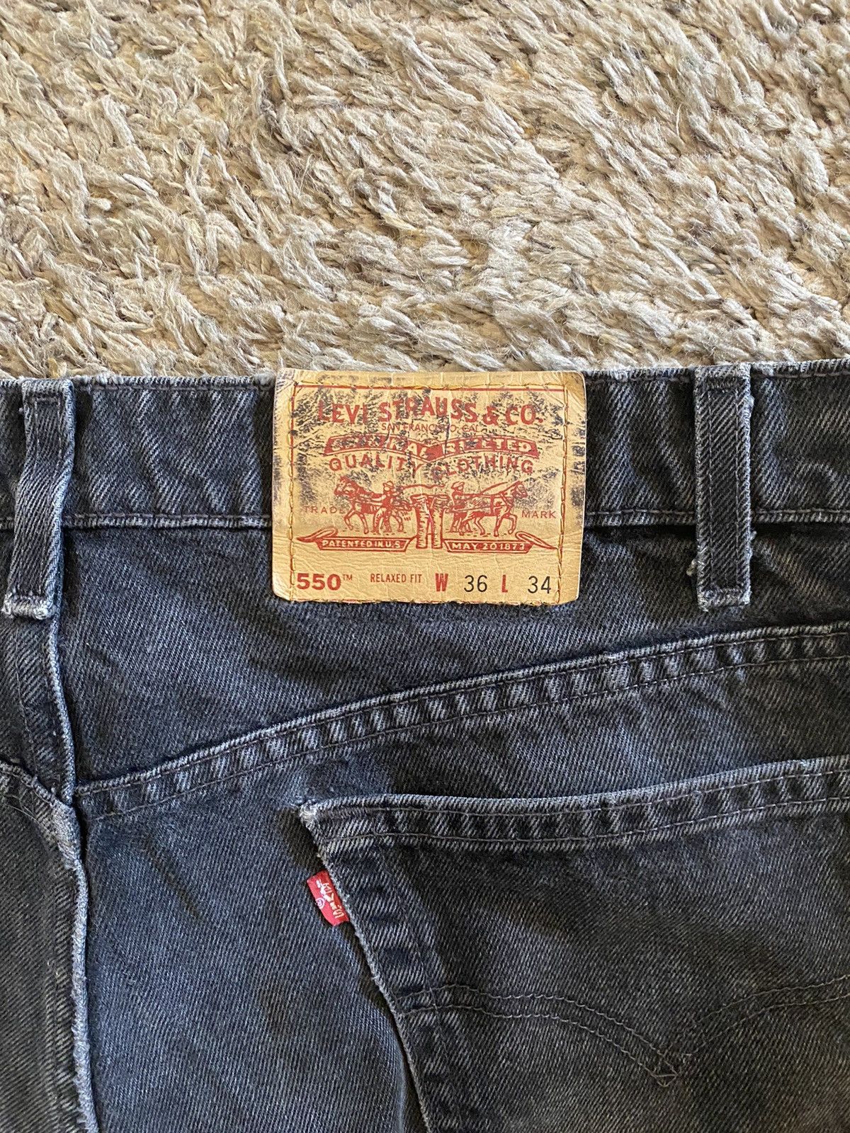 Levi's Vintage Levis 550 Made In USA Size US 36 / EU 52 - 3 Thumbnail