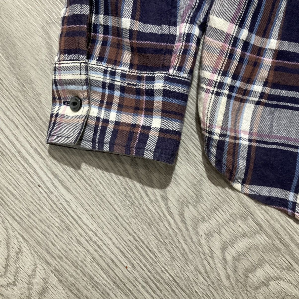 PPFM 2000s PPFM Double Layer Flanel Plaid Hoodie Lgb Punk Style Size US M / EU 48-50 / 2 - 14 Thumbnail