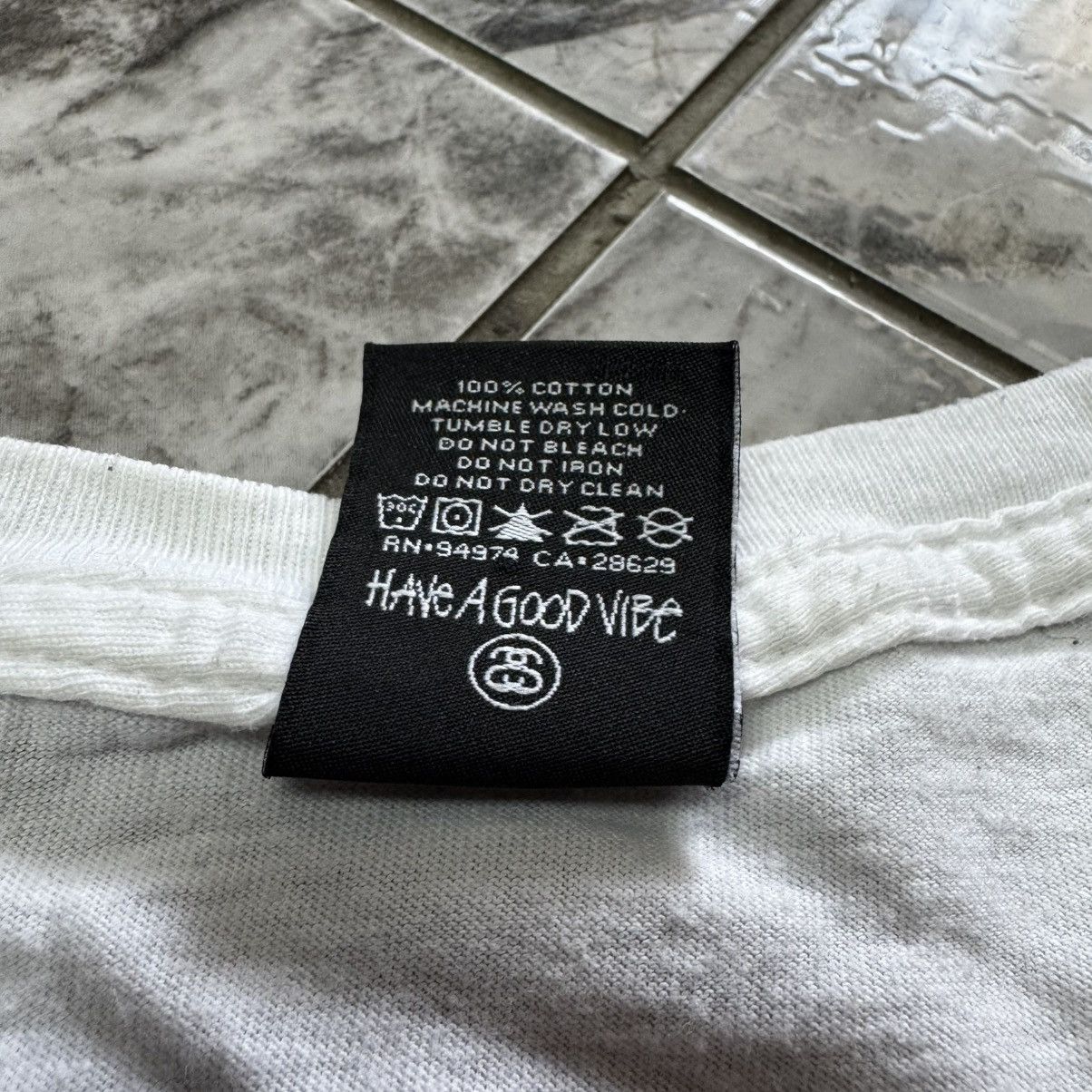 Stussy × Vintage Vintage Stussy Flag Lightly T-Shirt Size L Size US L / EU 52-54 / 3 - 5 Thumbnail