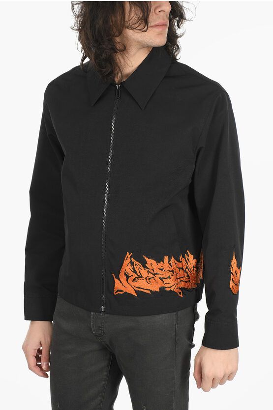 Off-White o1y0225 Jacket in Black Size US M / EU 48-50 / 2 - 1 Thumbnail