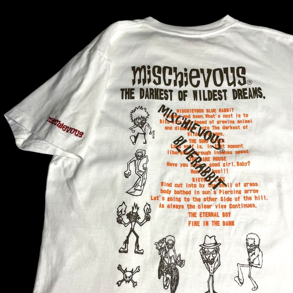 If Six Was Nine × Japanese Brand × Seditionaries 🇯🇵☠️ VINTAGE MISCHIEVOUS PUNK TSHIRT Size US L / EU 52-54 / 3 - 5 Thumbnail