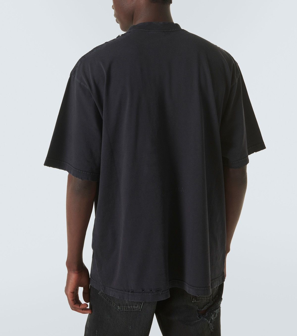 Balenciaga 2024 Paris Liberty cotton jersey T-shirt Size US L / EU 52-54 / 3 - 2 Thumbnail