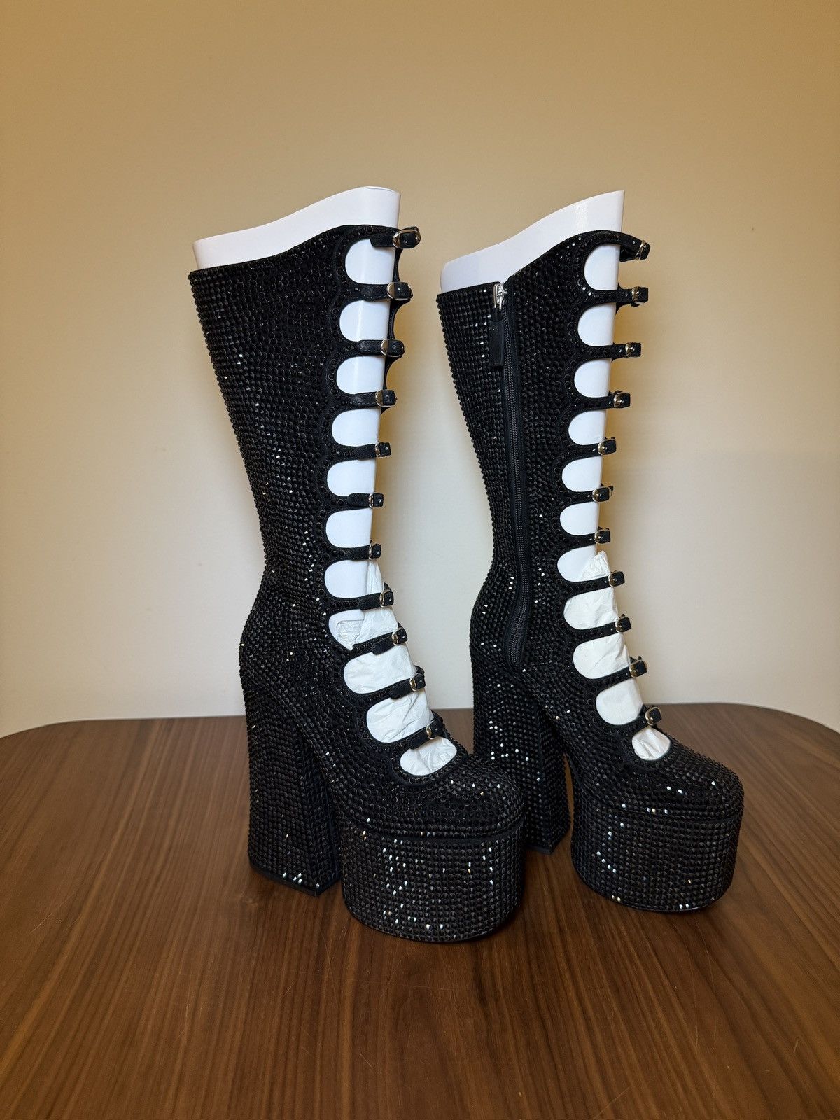 Marc Jacobs Marc Jacob’s Rhinestone Kiki Boots Women’s EU 6/US 6 Size US 6 / IT 36 - 25 Thumbnail
