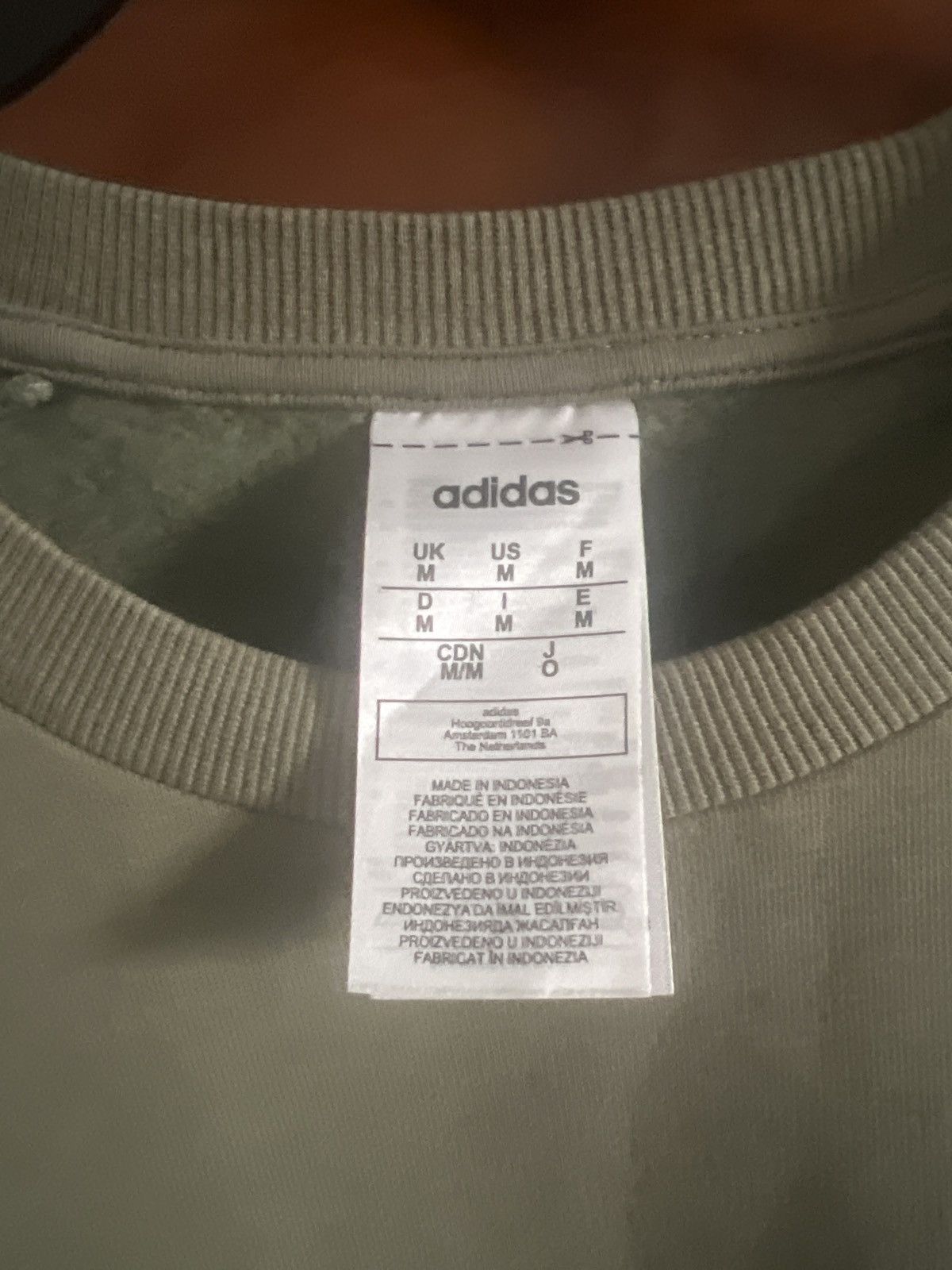 Adidas Vintage Adidas long sleeve Size US M / EU 48-50 / 2 - 2 Thumbnail