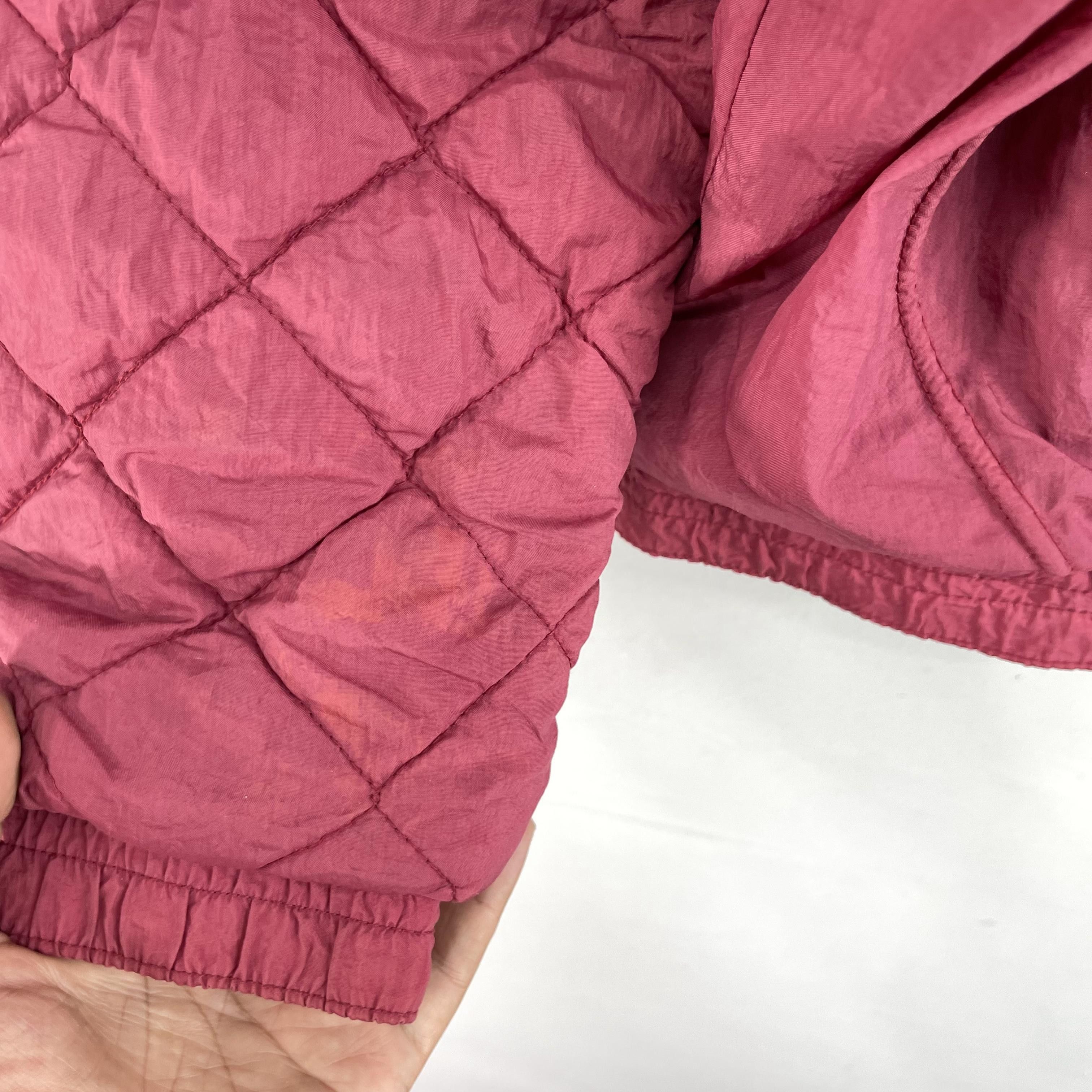 NBA × Nike × Vintage Vintage NIKE Air Jordan Embroidery Diamond Quilted Jacket Size US L / EU 52-54 / 3 - 4 Thumbnail