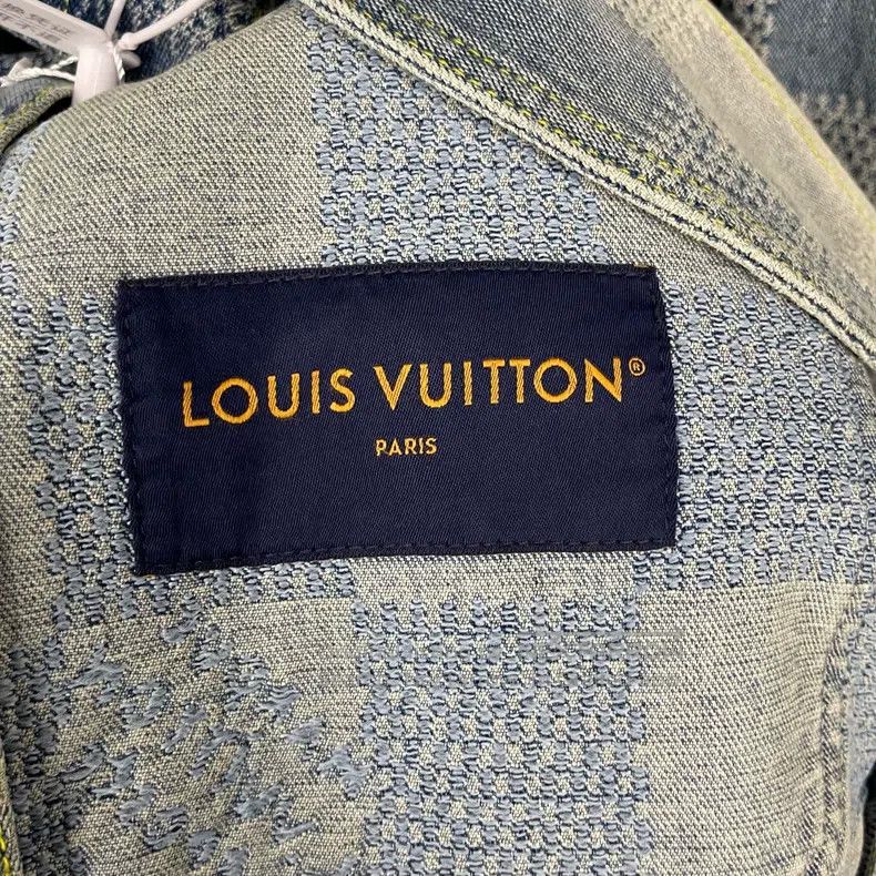 Louis Vuitton Louis Vuitton SS24 Pearl Checker Denim Jacket Size US M / EU 48-50 / 2 - 4 Thumbnail