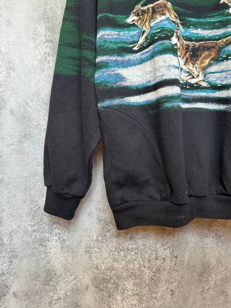 Artisan Lab Artisans SunSchein Designs Wolf Pack Graphic Sweater USA Size US L / EU 52-54 / 3 - 7 Thumbnail