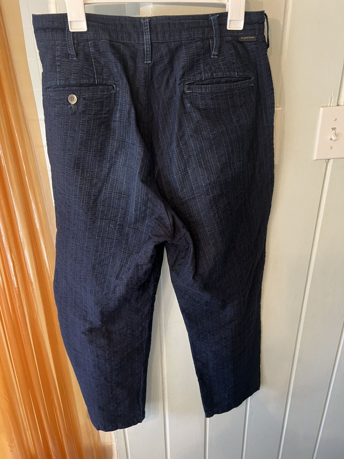Flagstuff Raw Indigo Pleated Pants Size US 31 - 2 Thumbnail