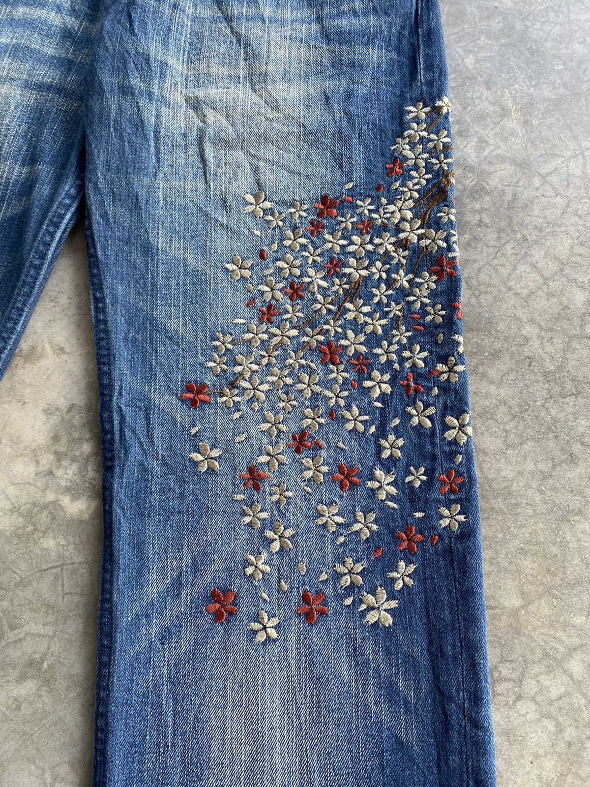 JNCO × Japanese Brand Baggy Jeans Japanese Karakuri Tamashi Minimalis #75 Size US 30 / EU 46 - 7 Thumbnail