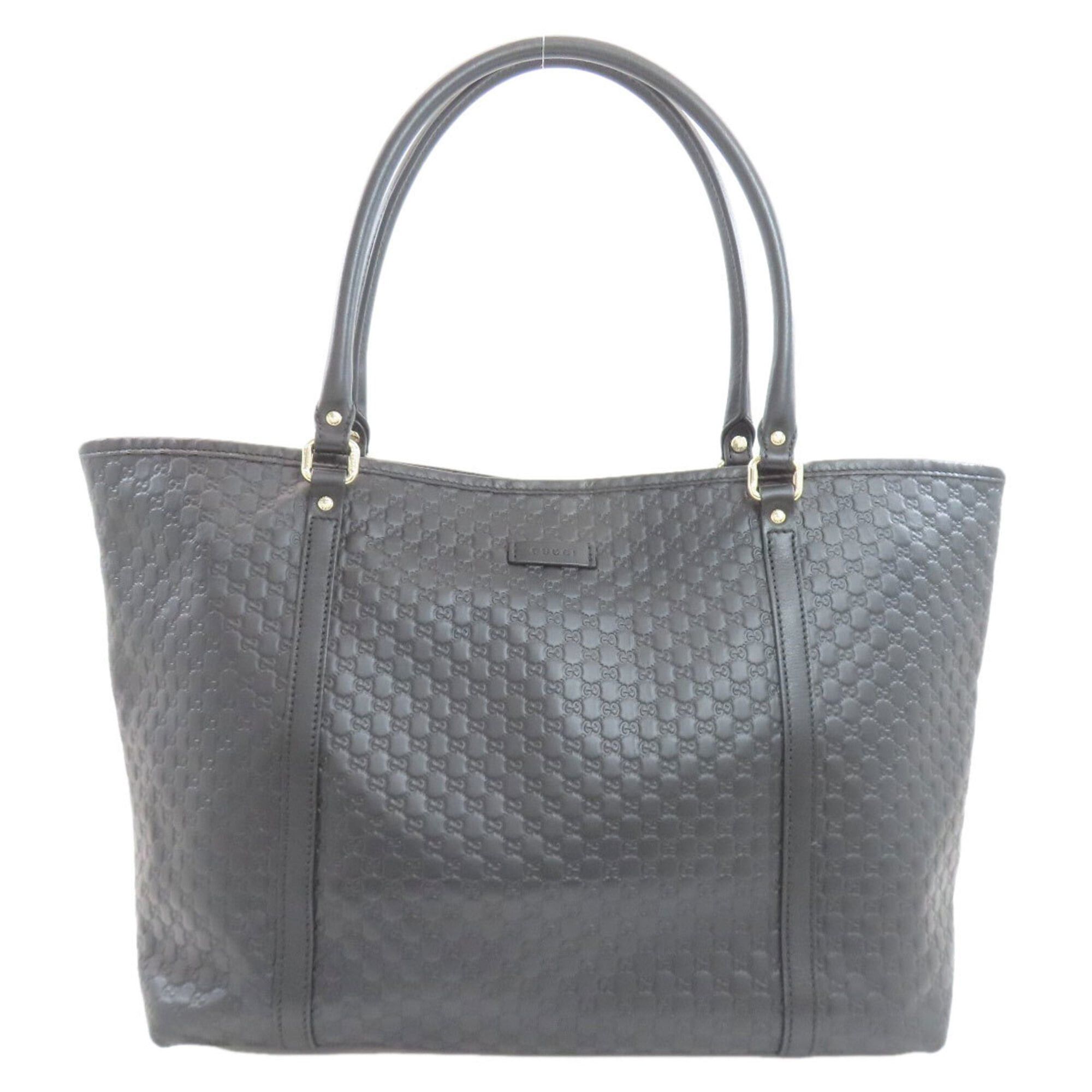 Gucci Gucci 449647 Outlet GG Signature Microssima Tote Bag Calfskin Women's GUCCI Size ONE SIZE - 1 Thumbnail