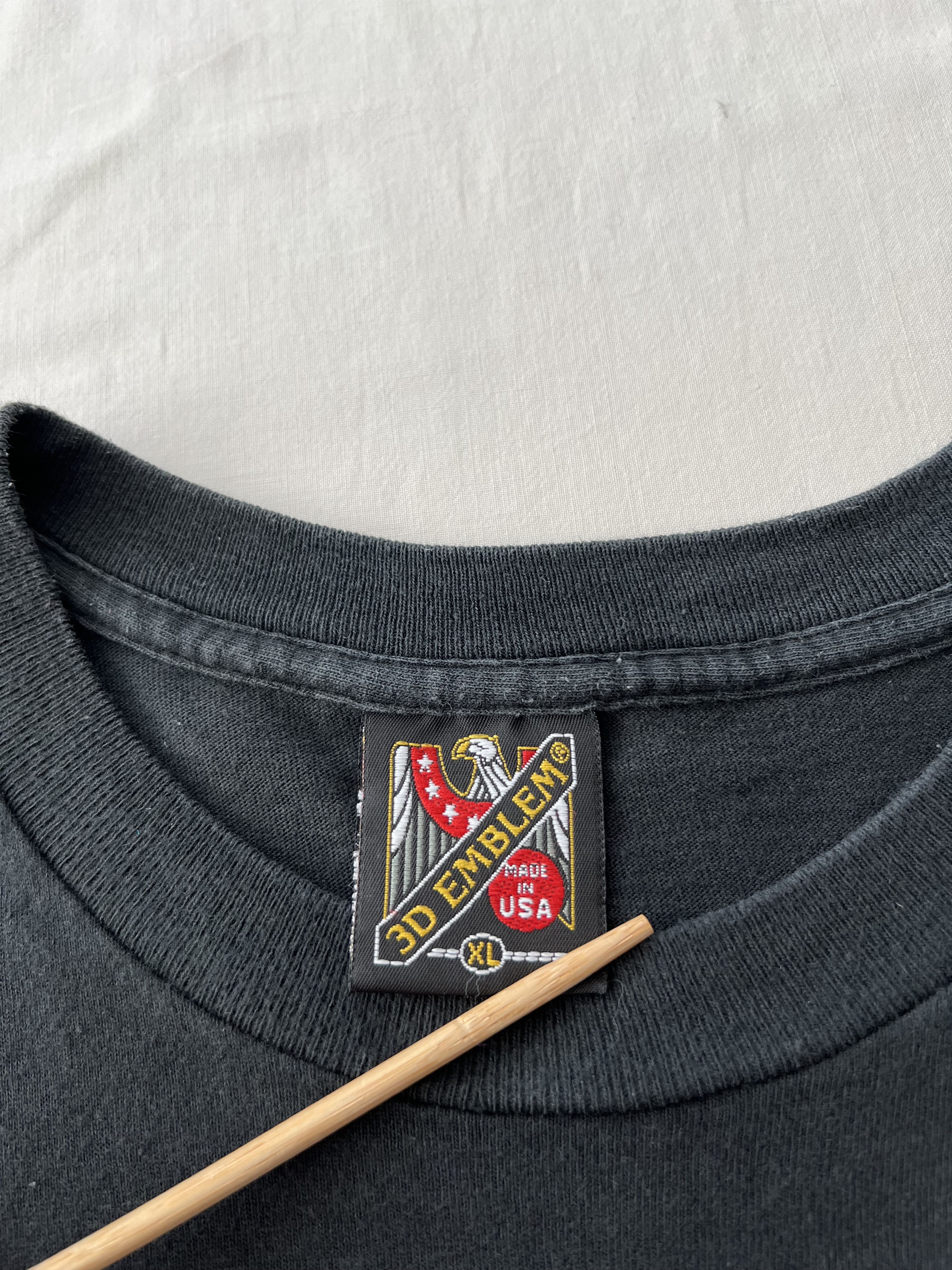 Harley Davidson Vintage 1992 3D Emblem Pitbull American Biker Harley T-shirt Size US XL / EU 56 / 4 - 16 Thumbnail