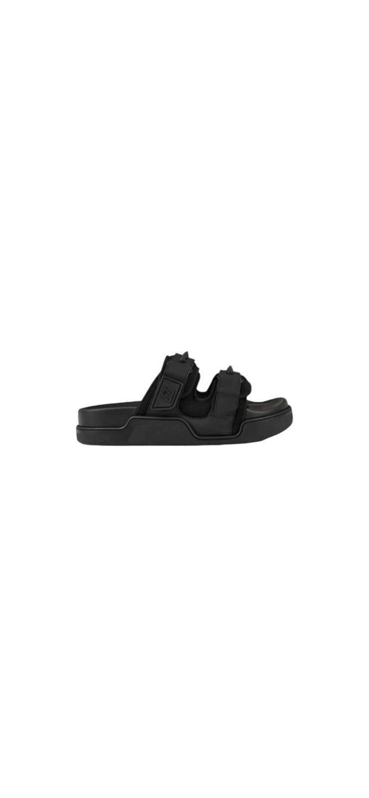 CHRISTIAN LOUBOUTIN DADDY POOL FLAT SANDALS