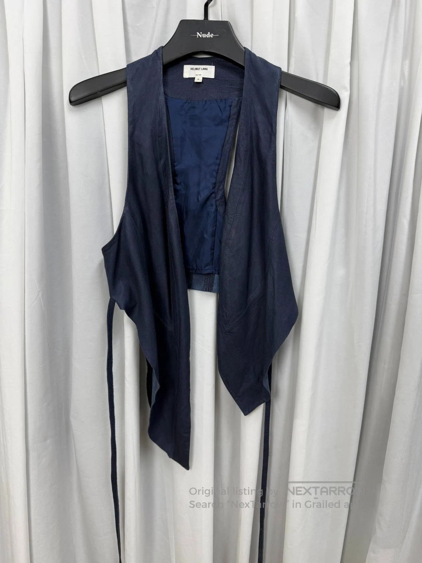 Helmut Lang Helmut Lang Sheepskin Sash Vest. Size US M / EU 48-50 / 2 - 1 Thumbnail