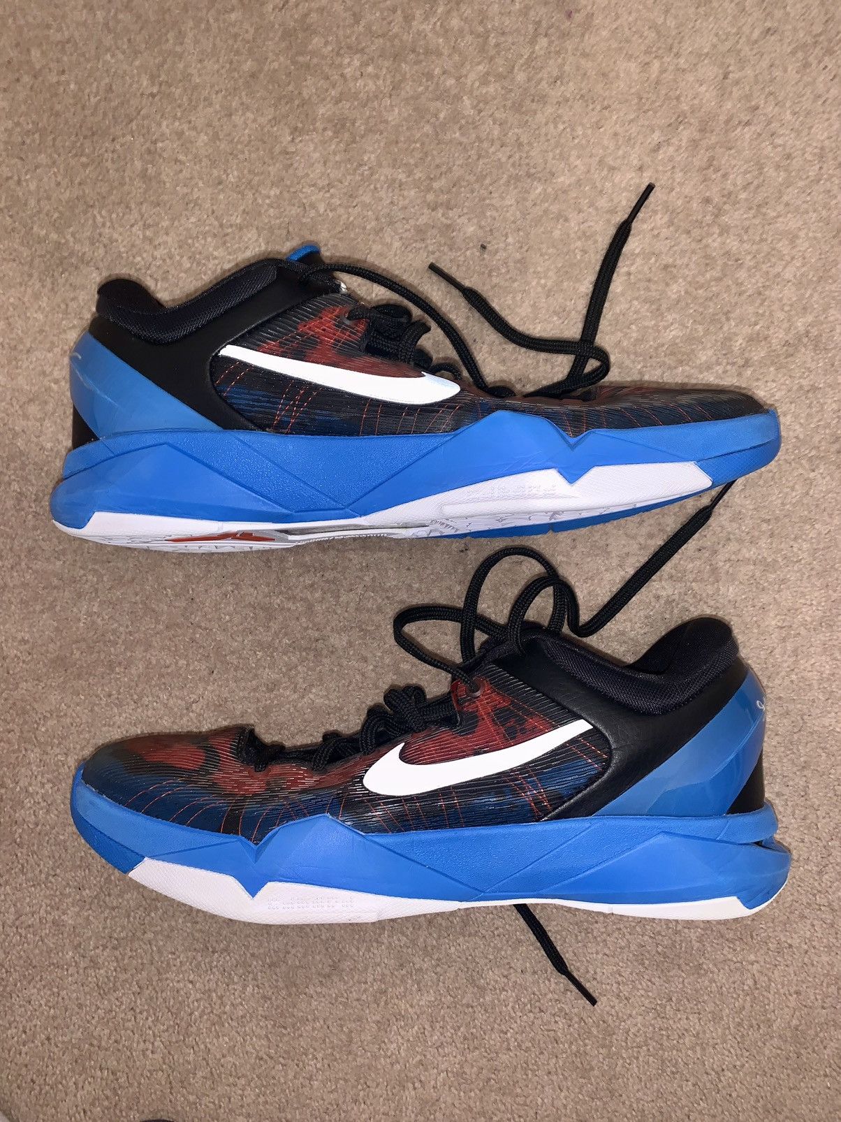 Nike Zoom Kobe 7 System ‘Blue Poison Dart Frog’ Size US 11 / EU 44 - 5 Thumbnail