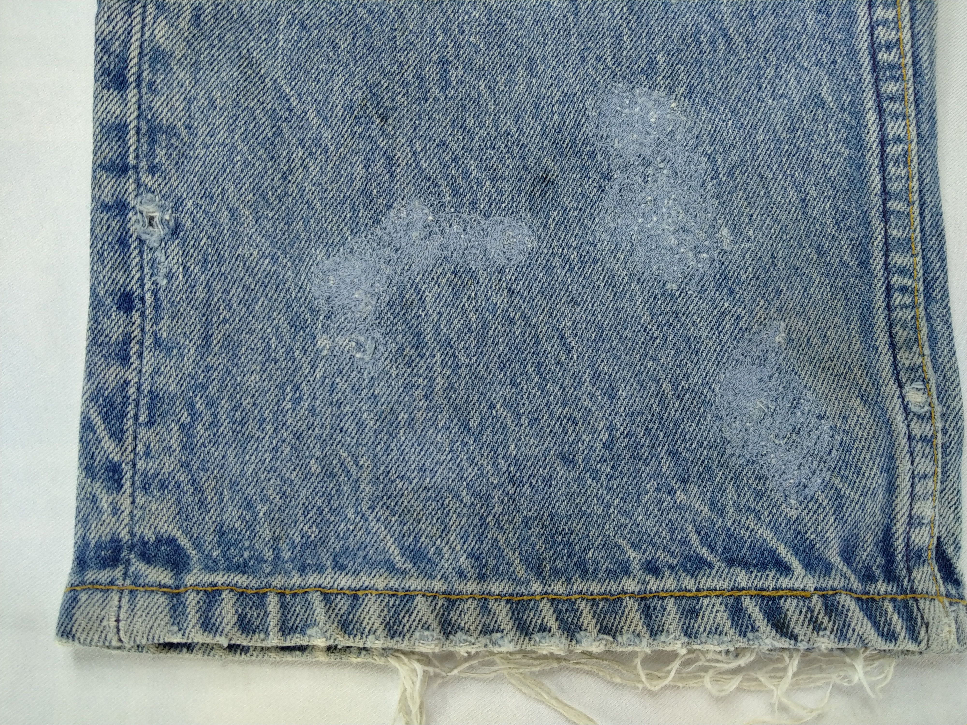 Levi's Vintage Levi's 501xx Distressed Denim 37x29.5 -JN581 Size US 37 - 13 Thumbnail