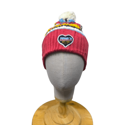 Hysteric Glamour 🍒Angel blue japan patch multicolor beanie hat Size ONE SIZE - 1 Thumbnail