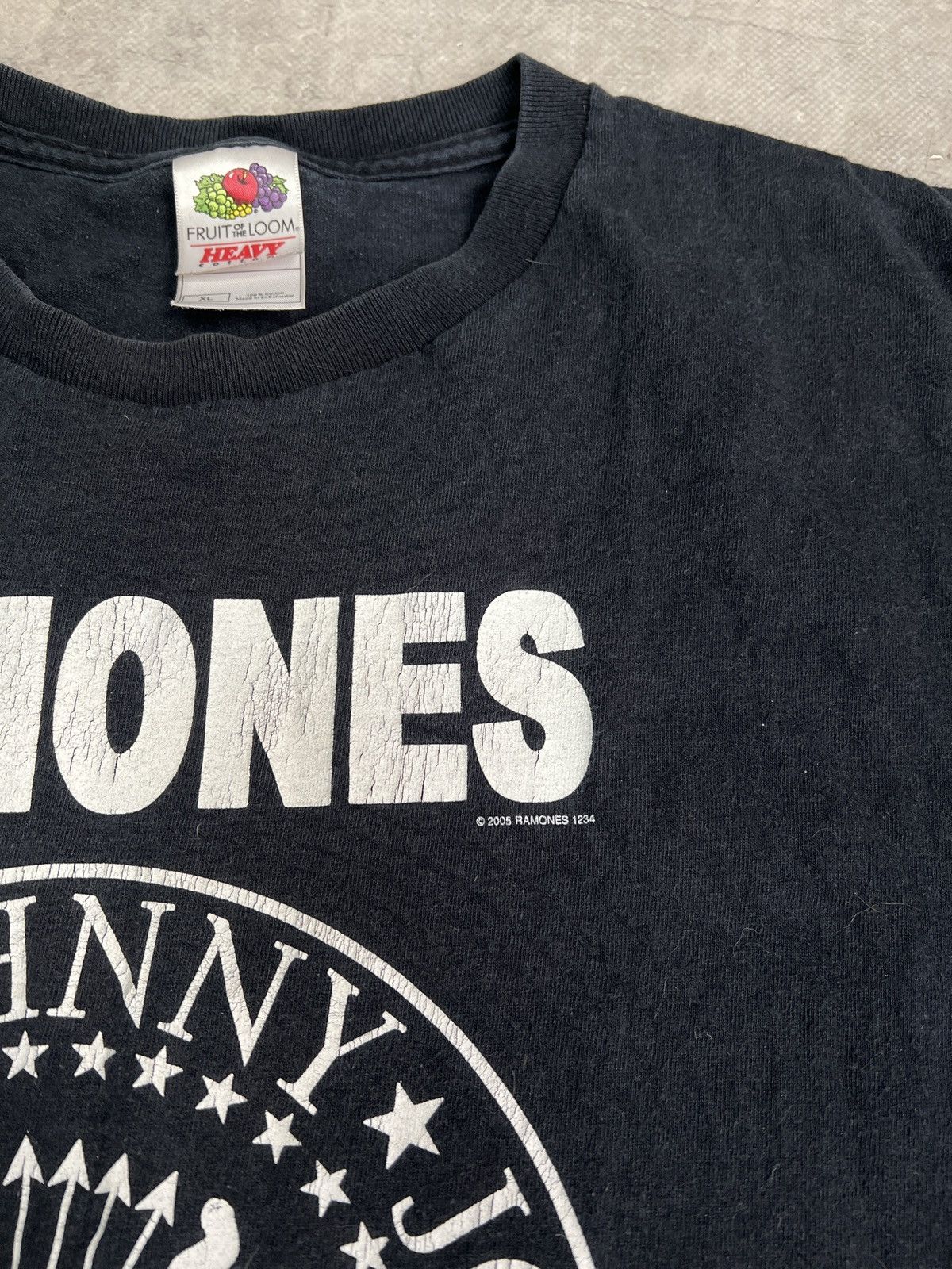 Fruit Of The Loom Vintage Ramones 20005 fruit of the loom tee tour t shirt y2k Size US XL / EU 56 / 4 - 2 Thumbnail