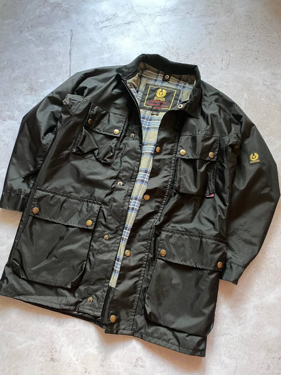 Belstaff × Vintage Vintage Belstaff Nylon Pocket Jacket Size US L / EU 52-54 / 3 - 2 Thumbnail