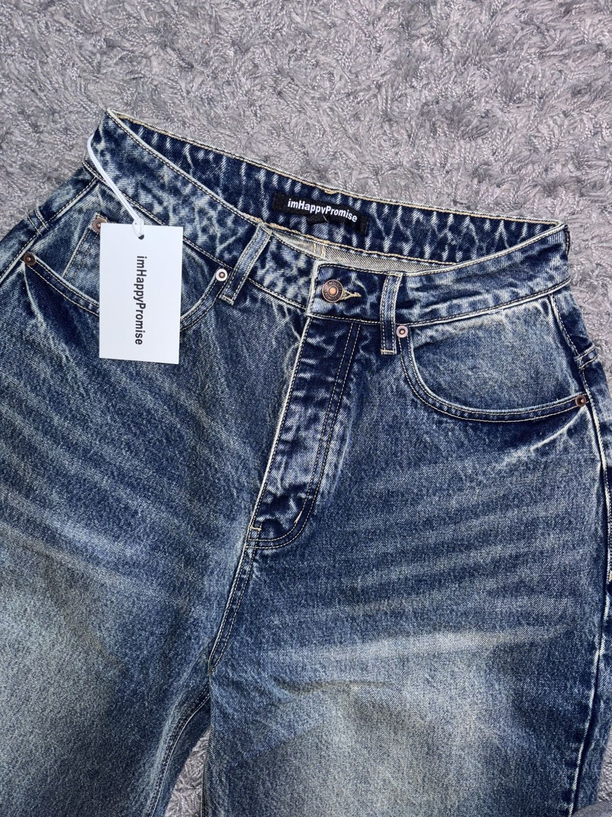 Other IHP Baggy Blue Jeans Size US 28 / EU 44 - 2 Thumbnail