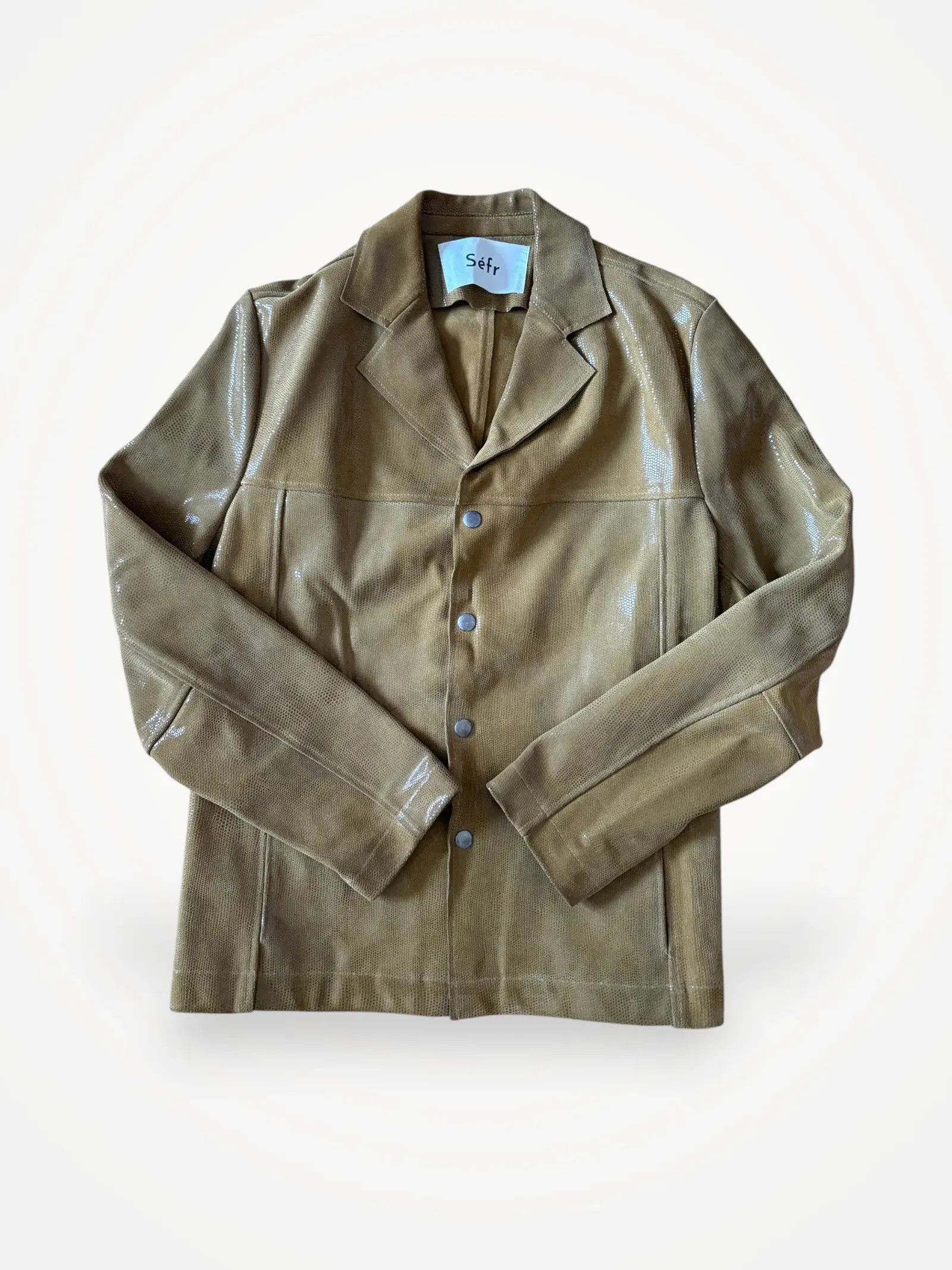 Sefr Séfr Francis Jacket Leather Jacket Size US M / EU 48-50 / 2 - 1 Thumbnail