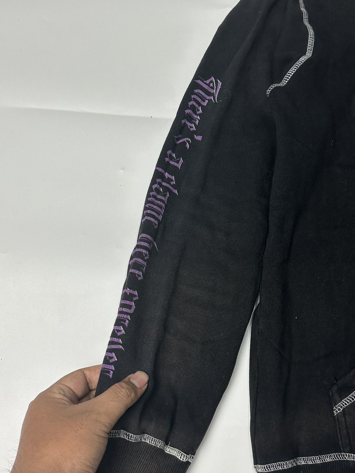 If Six Was Nine Japanese Furhoodie Sulture Black Faded Style Ifsix Lgb Size US M / EU 48-50 / 2 - 7 Thumbnail