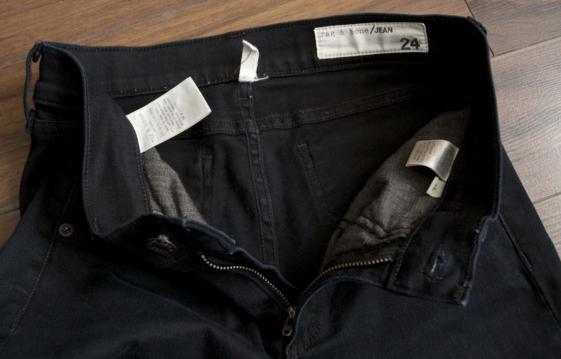 Roots Rag & Bone Jeans Women Size 25x30 Skinny Dark Blue Size 25" / US 0 / IT 36 - 5 Thumbnail